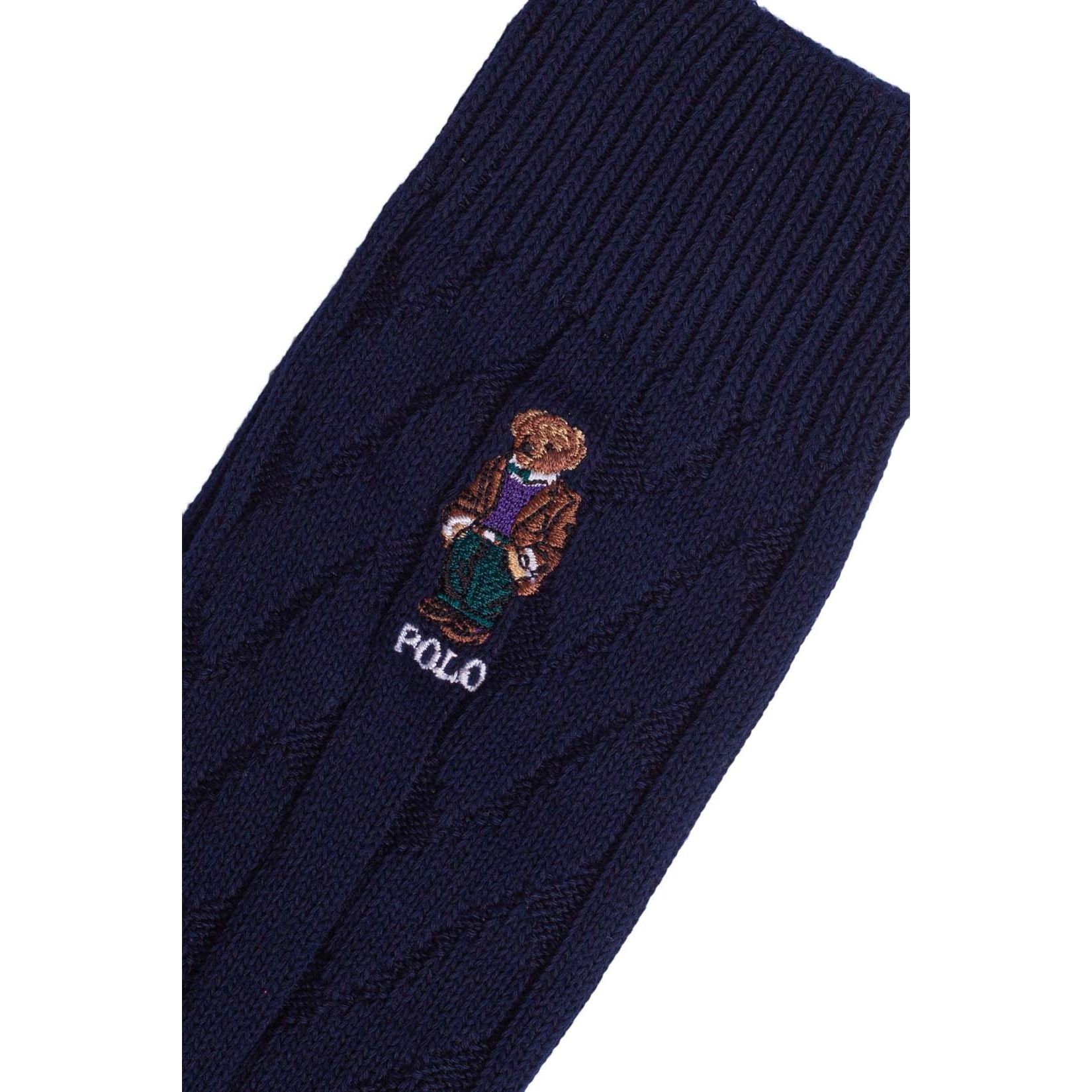 POLO RALPH LAUREN Kojinės vyrams, Tweed bear crew socks 2
