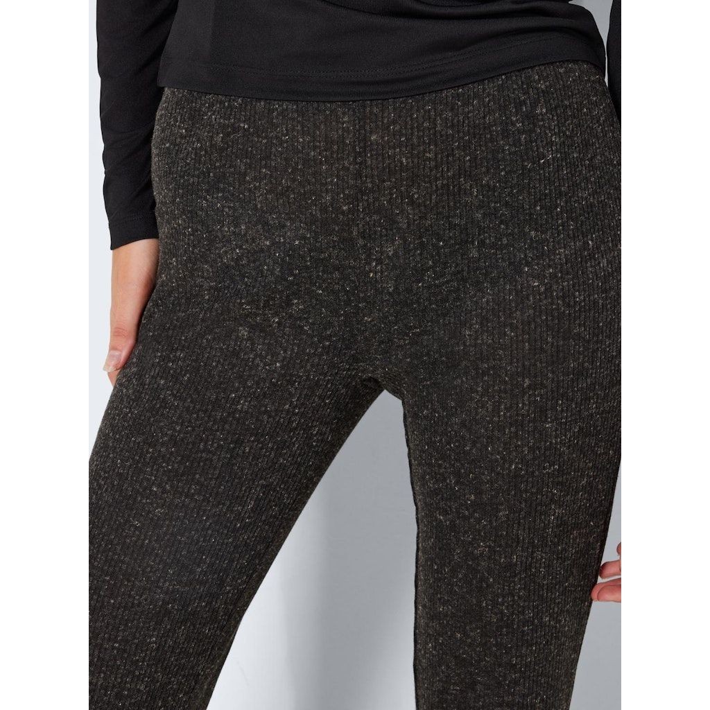 NOISY MAY Kelnės moterims, Pilka, NMPRASI HW FLARED PAN 5