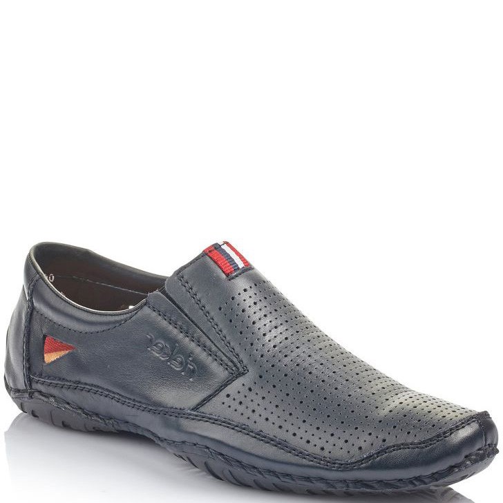 RIEKER Klasikiniai batai vyrams, Mėlyna, FORMAL 1