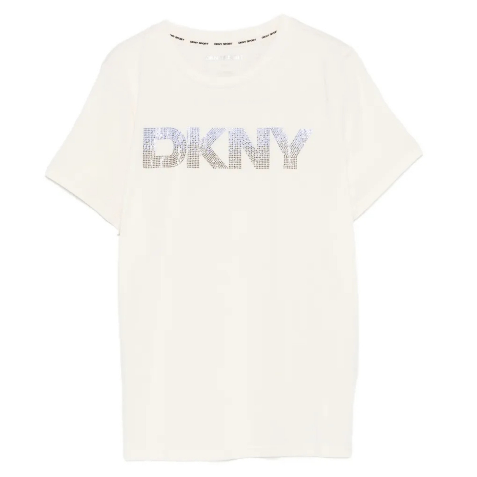 DKNY Marškinėliai trump. rankovėmis moterims, Marga, Dkny ombre rhineston 1