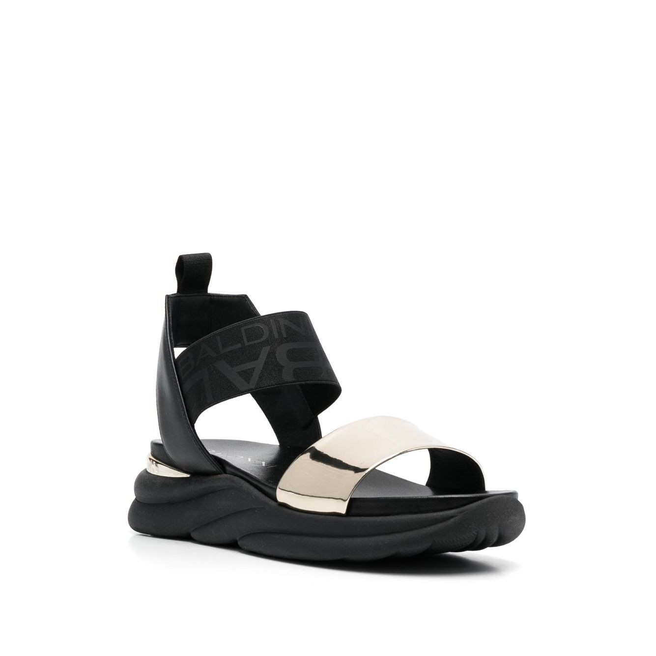 BALDININI Basutės moterims, Pilka, Flat woman sandals 2
