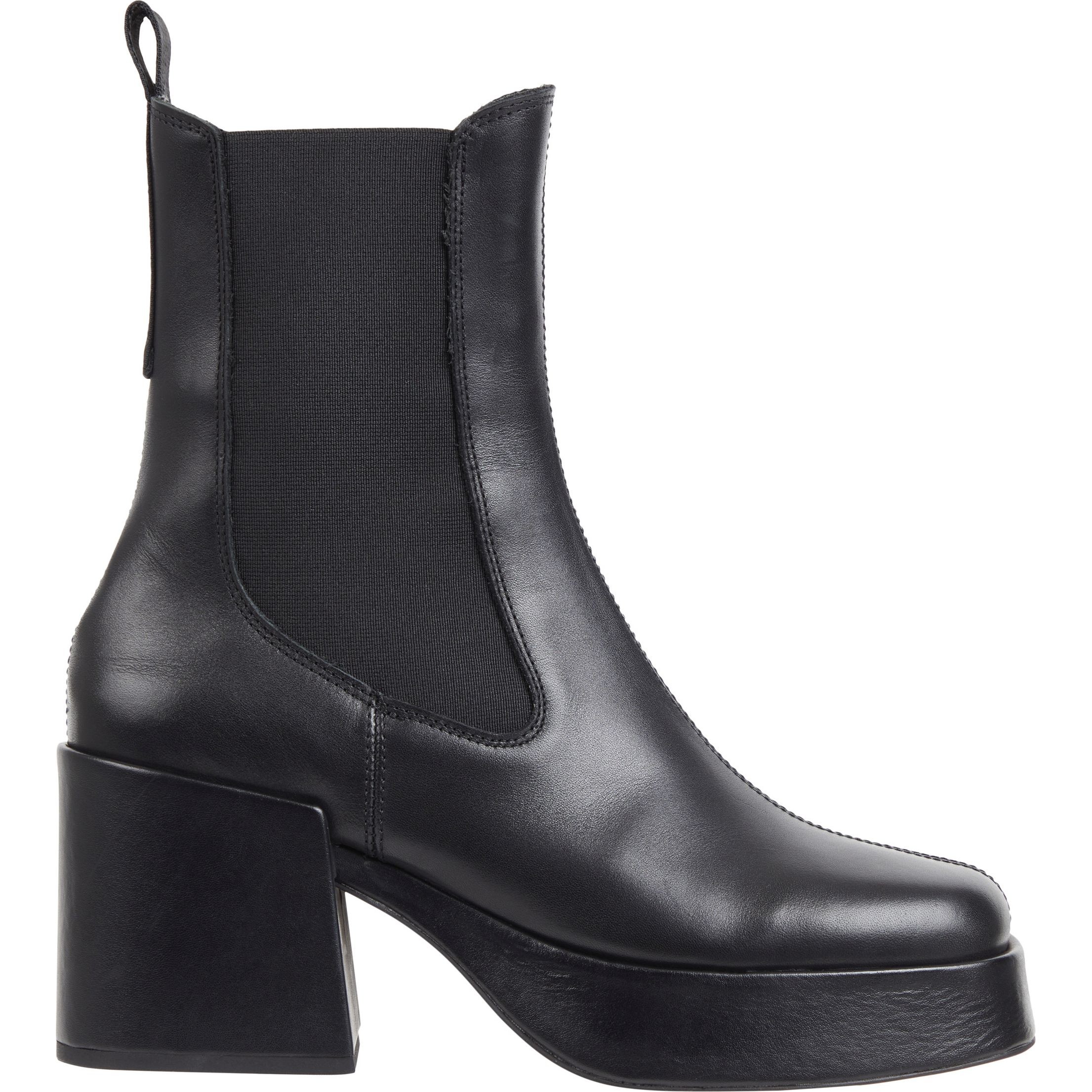 TOMMY JEANS Aulinukai moterims, Juoda, Chelsea chunky boot 1