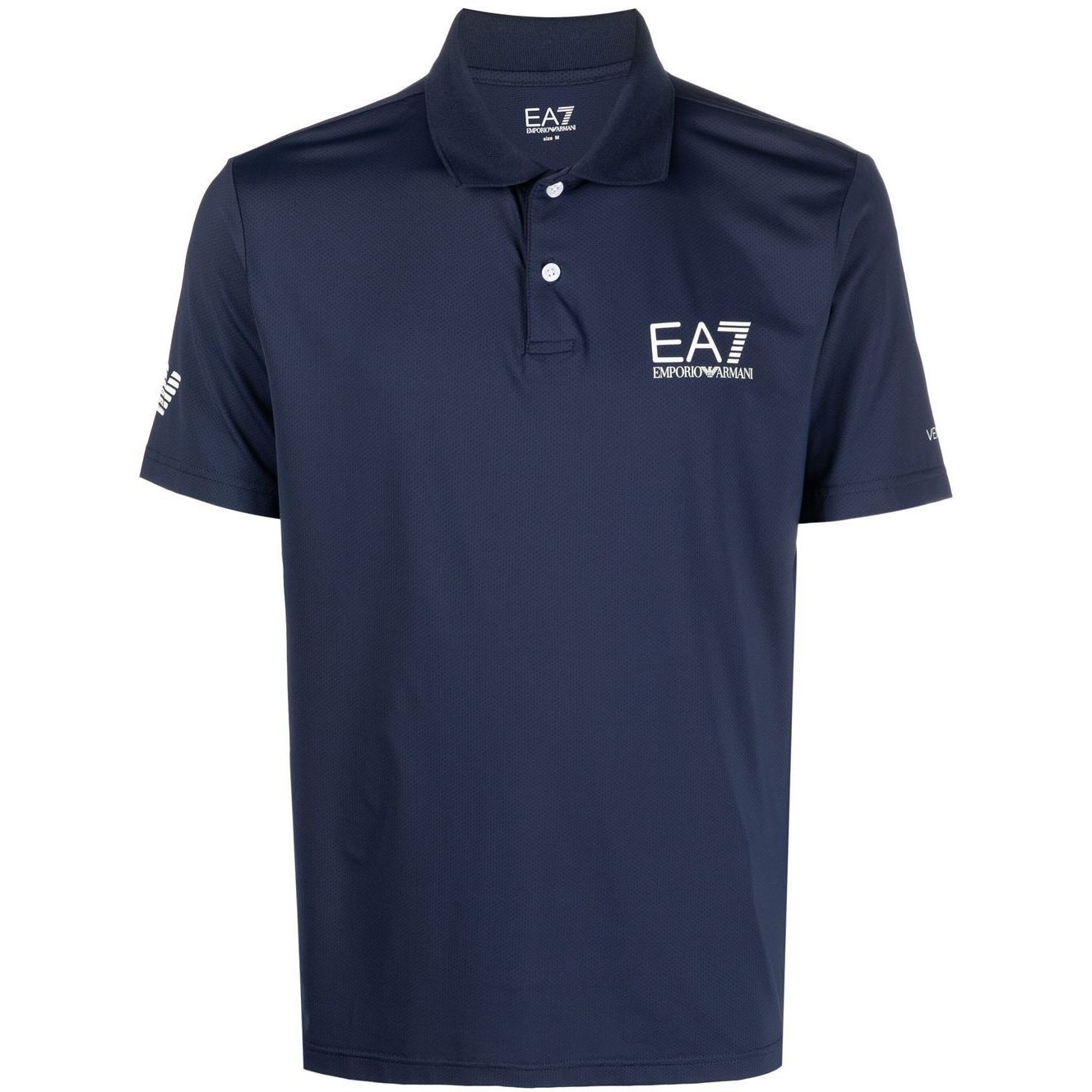EA7 Polo marškiniai trumpos rank. vyrams, Mėlyna, Polo shirt 1