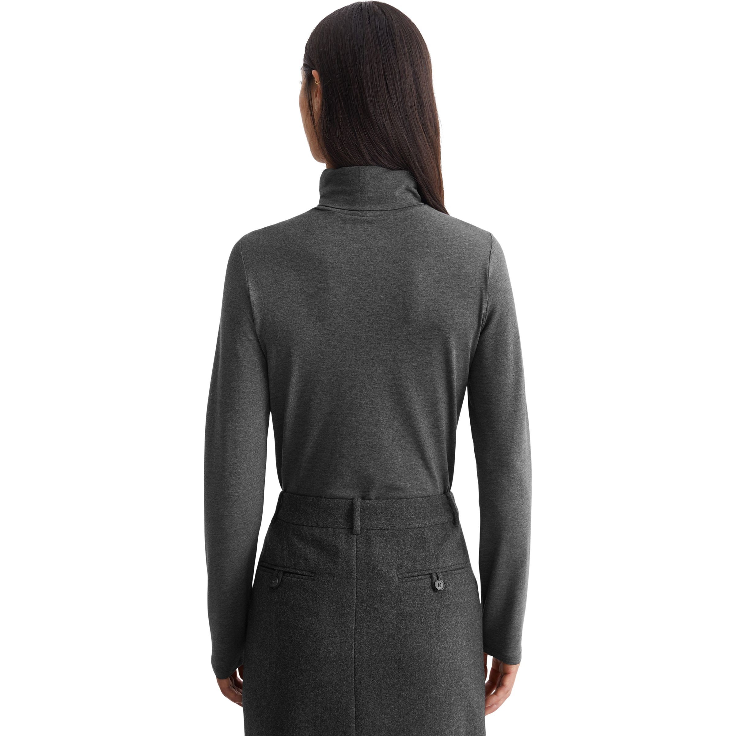 MARC O'POLO Palaidinės aukštinta apykakle moterims, Pilka, Turtn top 409308752241 3