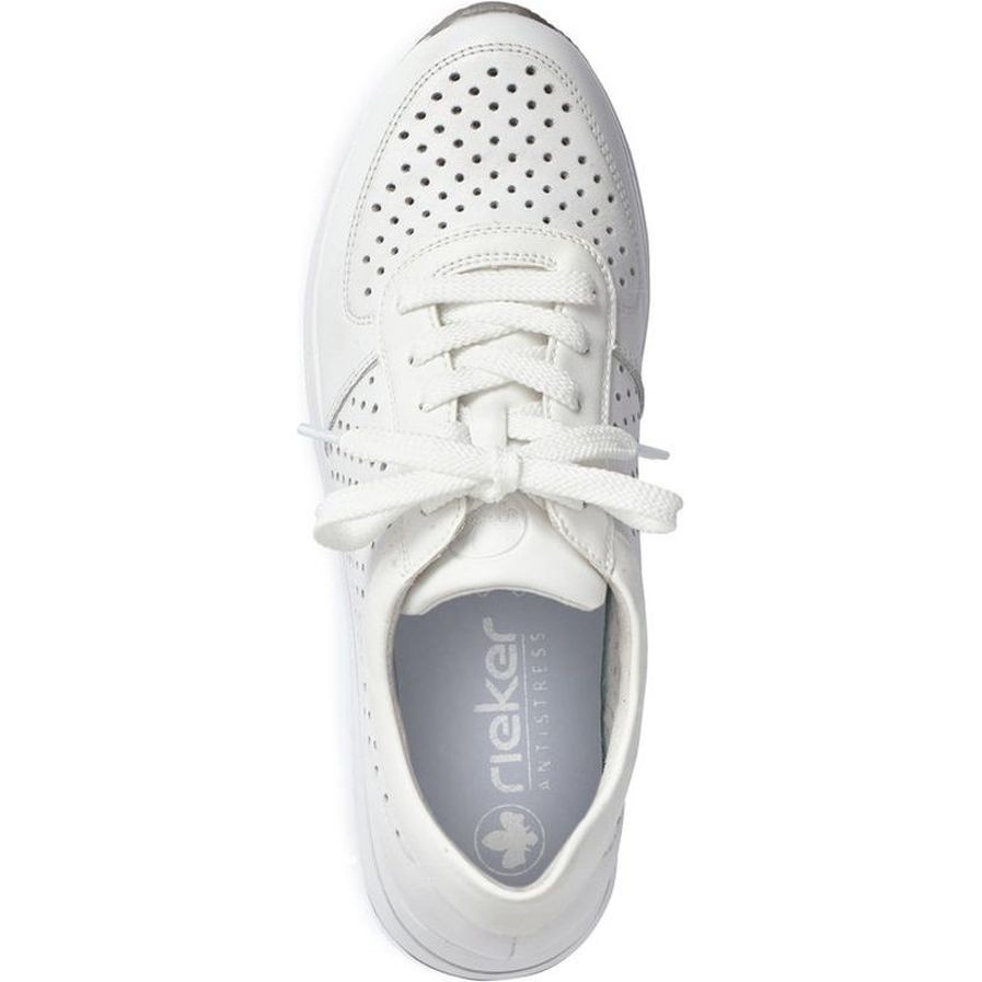 RIEKER Bateliai - moterims, Balta 5