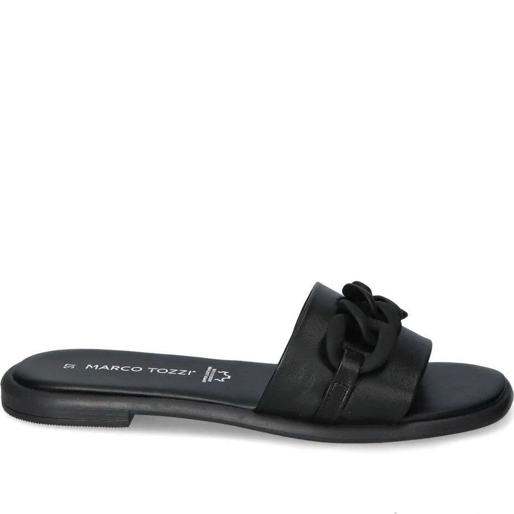 MARCO TOZZI Šlepetės moterims, Juoda, SLIPPERS 2