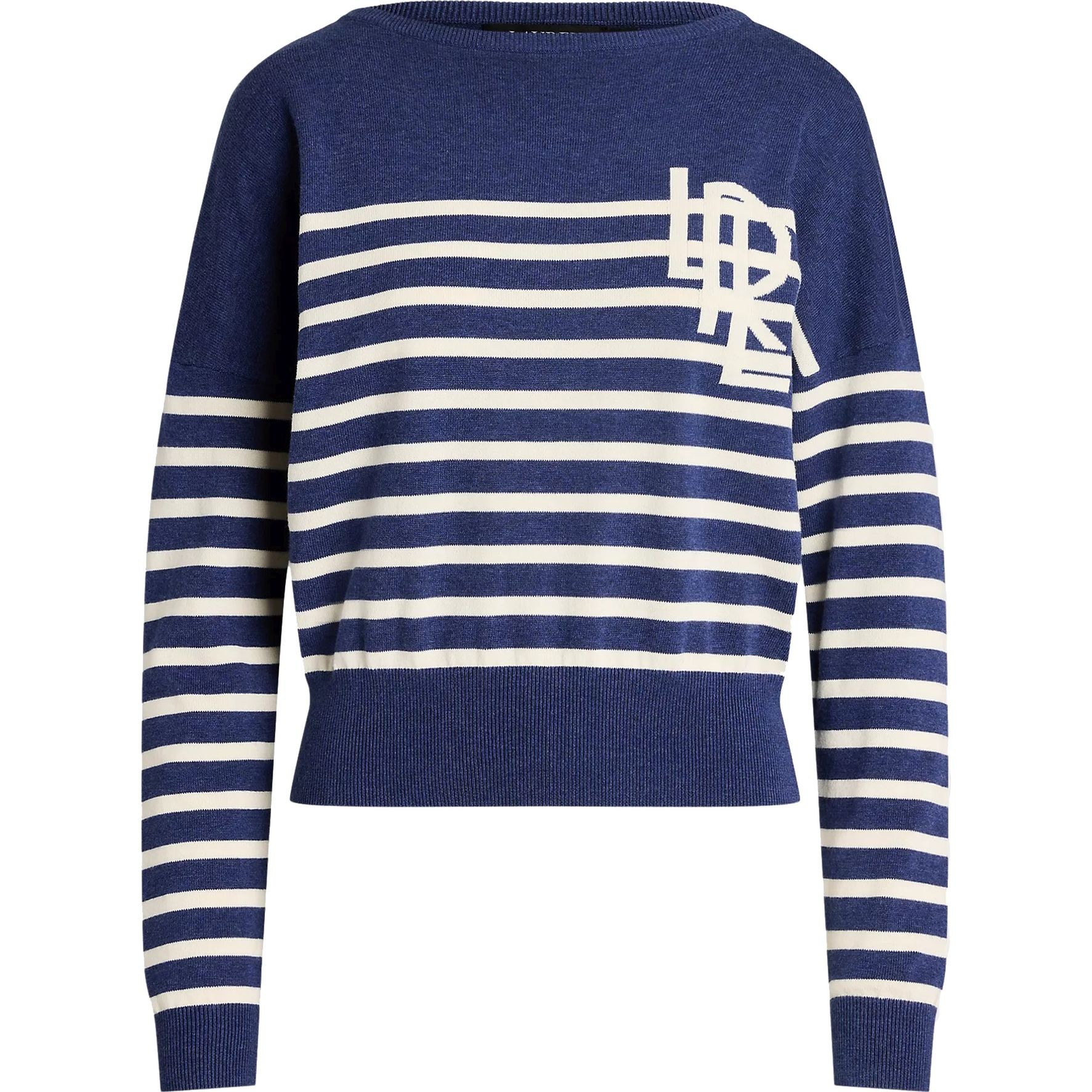 LAUREN RALPH LAUREN Sportinis nertinis moterims, Mėlyna, Hainvette long sleeve pullover