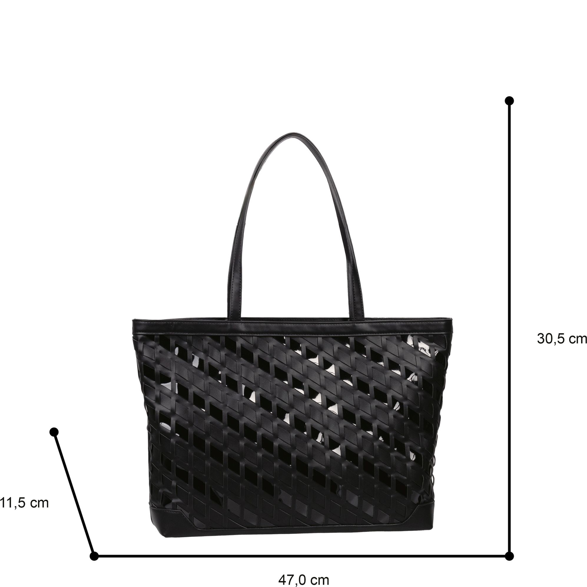 GABOR Pirkinių krepšys moterims, Juoda, Lilien tote bag 5