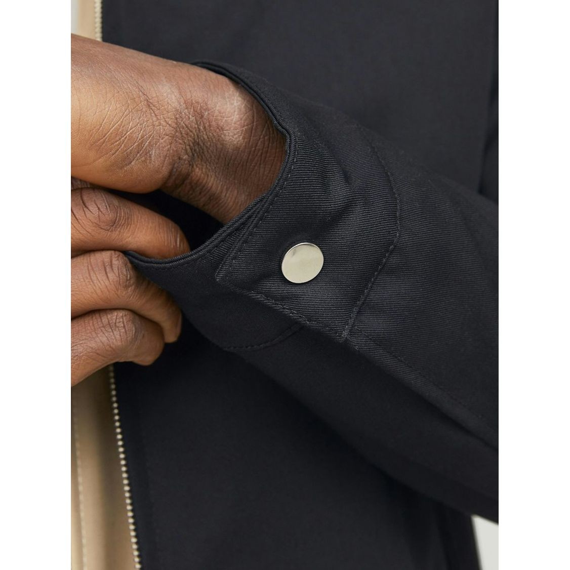 JACK & JONES Striukė vyrams, Juoda, Jcocollective jackets 6