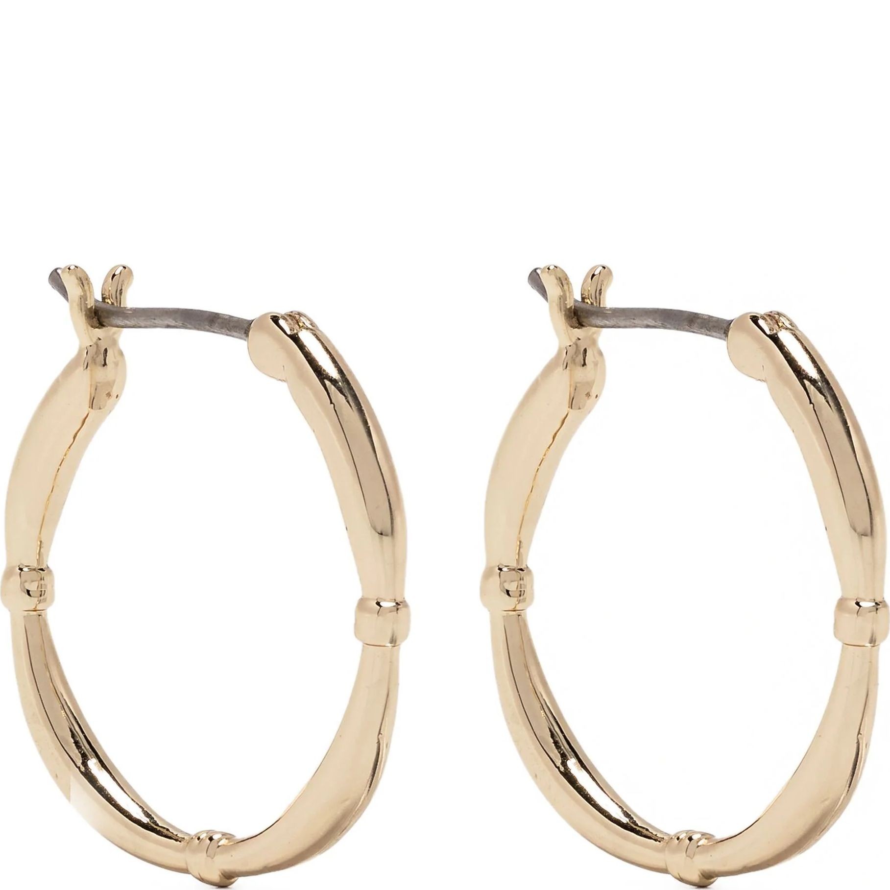 RALPH LAUREN Auskarai moterims, Auksinė, Pe 20mm hoop 1