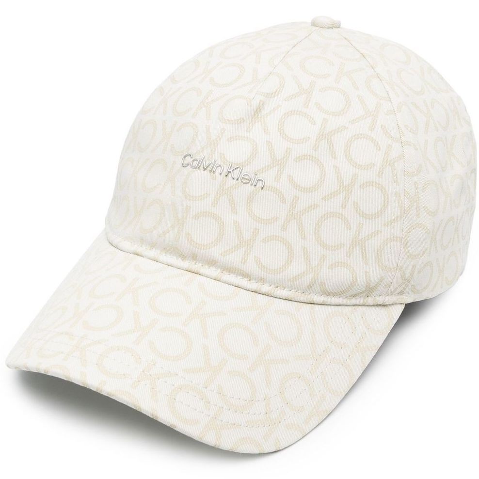 CALVIN KLEIN Kepurė moterims, Smėlio, MUST TPU LOGO CAP MONO 1