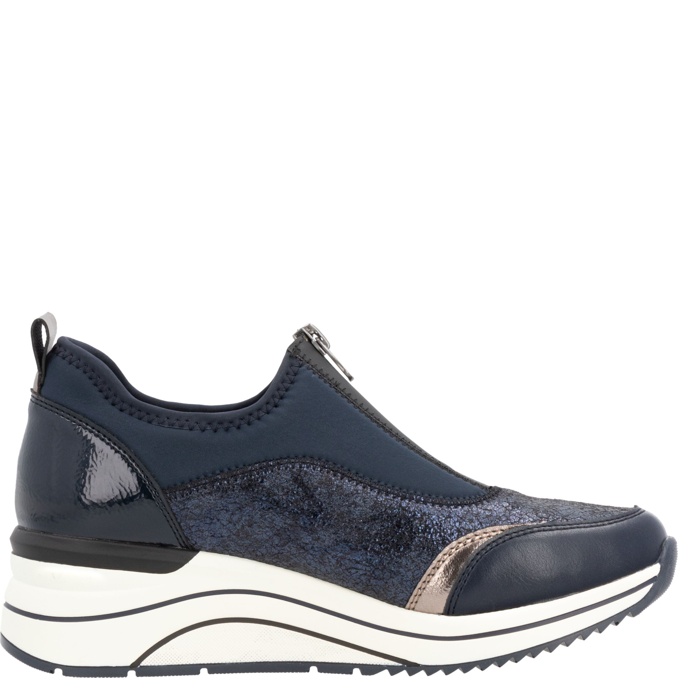 REMONTE Laisvalaikio bateliai moterims, Mėlyna, Ladies shoes 5