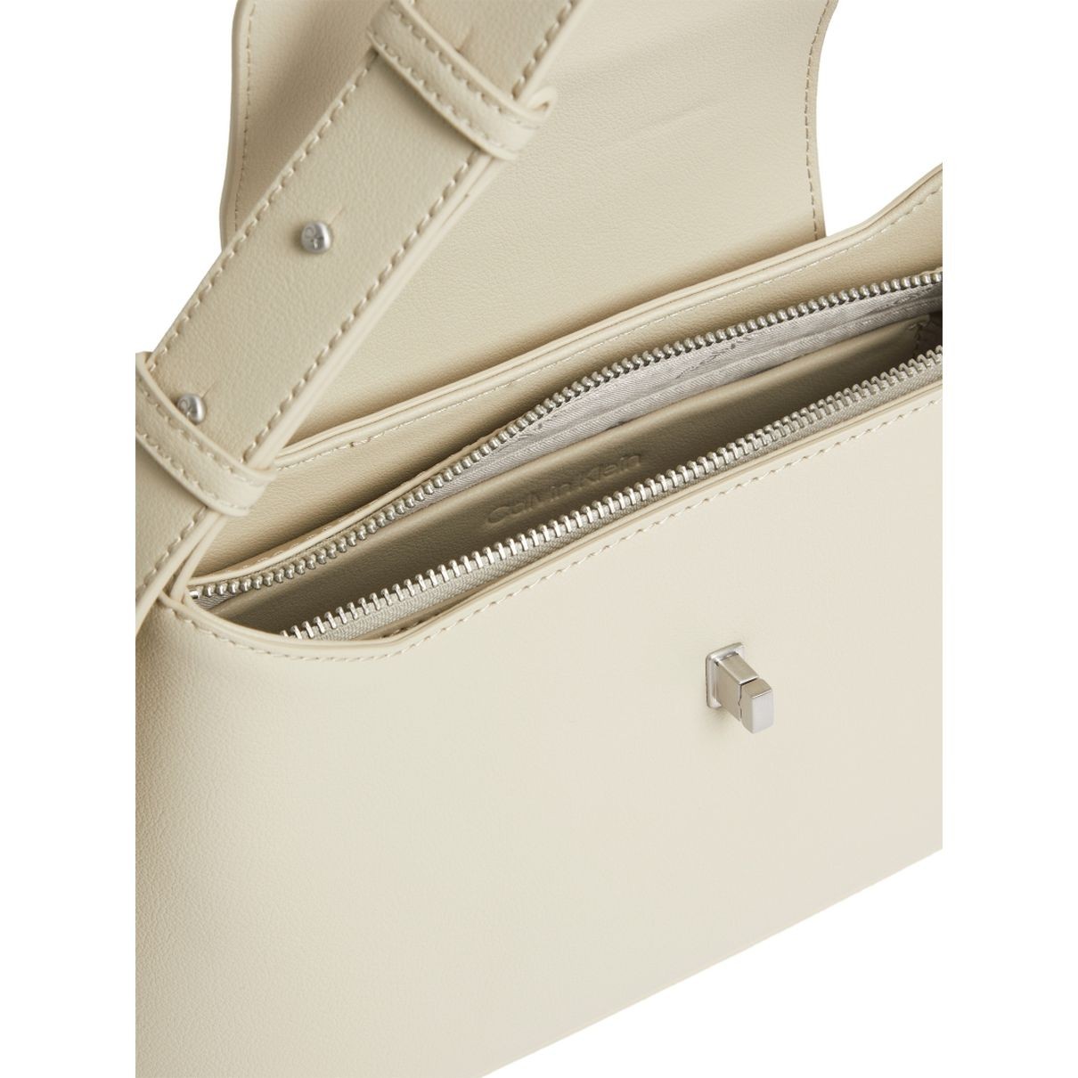 CALVIN KLEIN Rankinė per petį moterims, Smėlio, Re-lo shoulder bag 3