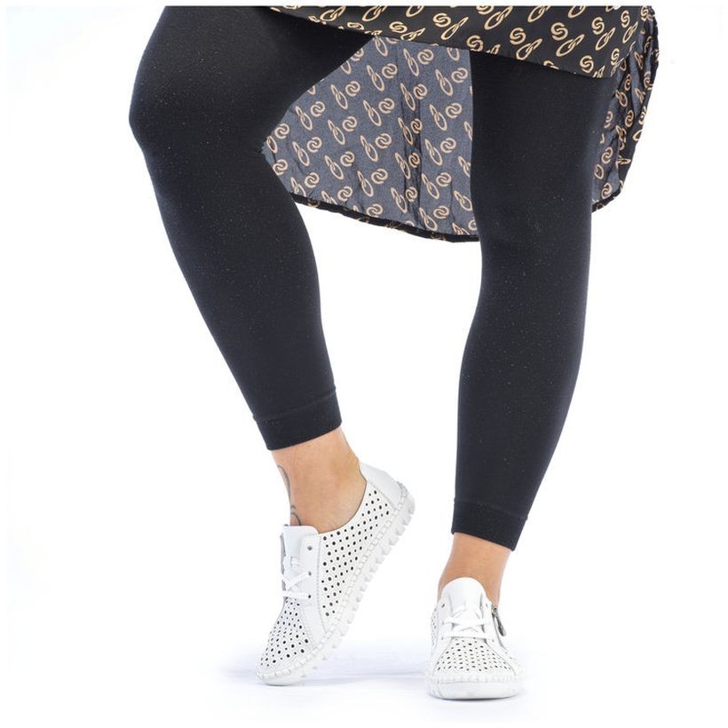 RIEKER Laisvalaikio bateliai moterims, Balta, LEISURE 3