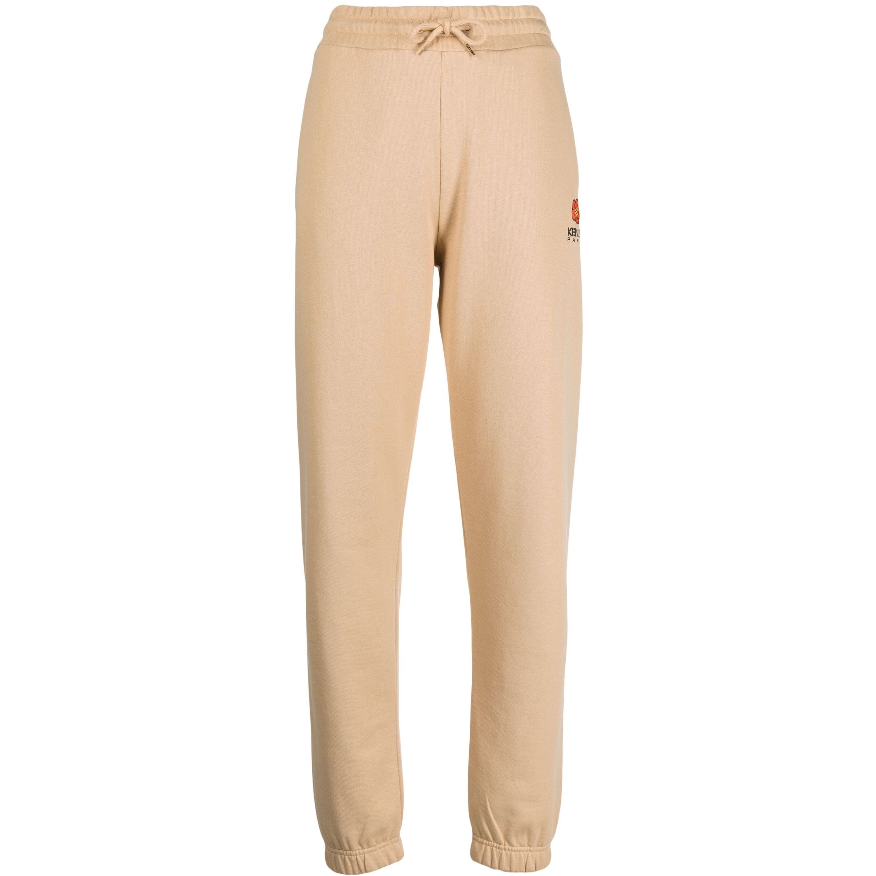 KENZO Sportinės kelnės moterims, Ruda, Crest logo classic jogpants 1