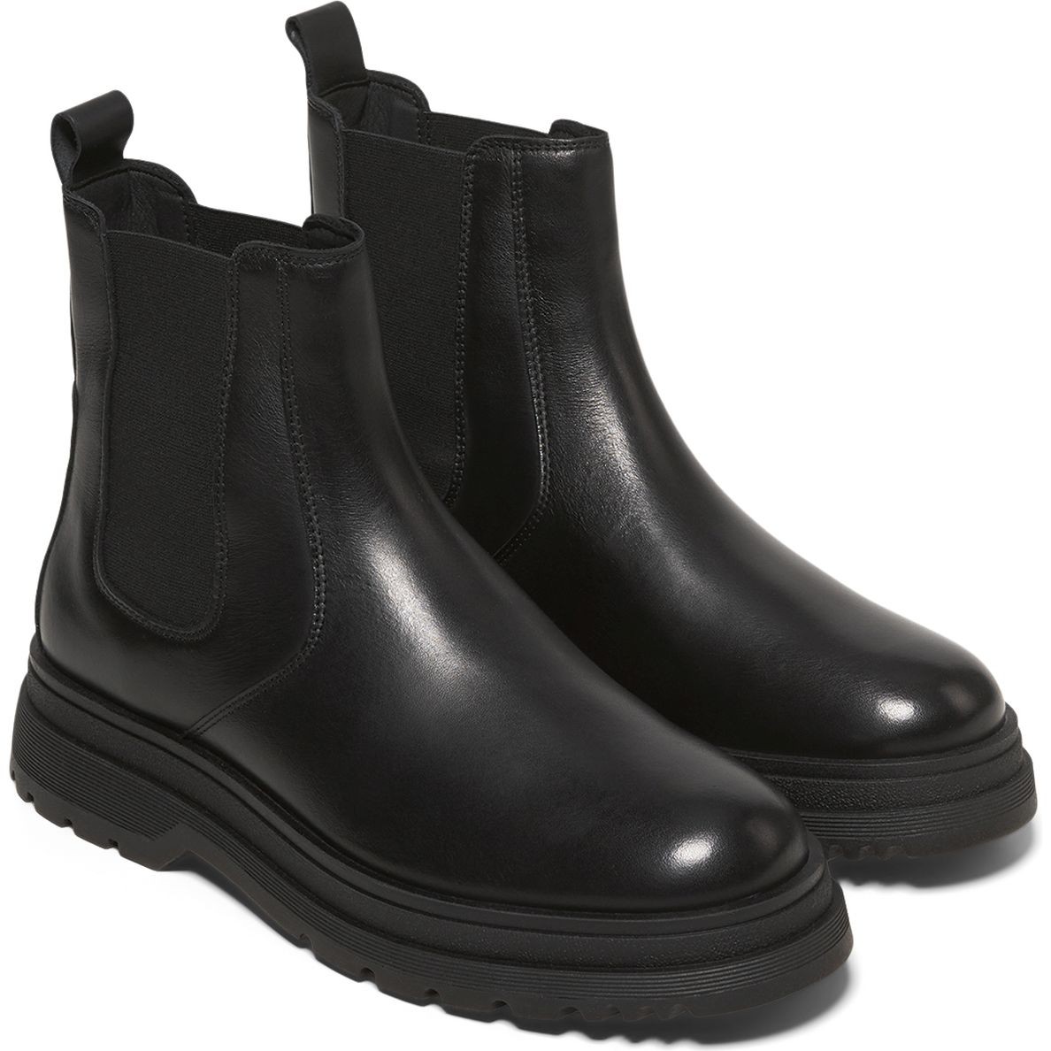 MARC O'POLO Aulinukai vyrams, Juoda, Mod. Martin 12A 1