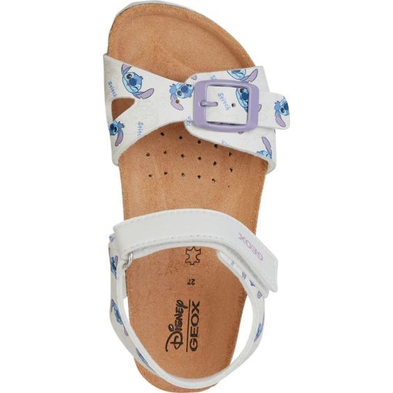 GEOX Basutės mergaitėms, Smėlio, Adriel sandals 5