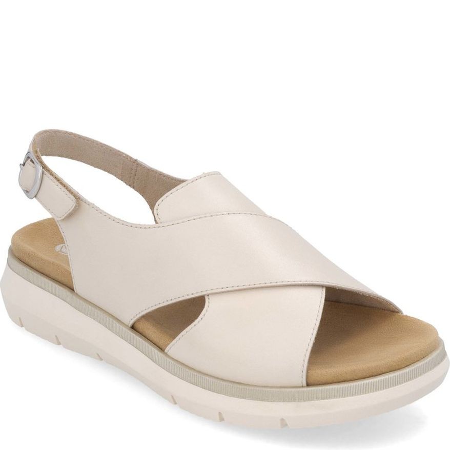 REMONTE Basutės moterims, Smėlio, Sandals 1