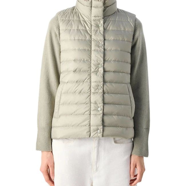 GANT Liemenė moterims, Žalia, light down vest 2