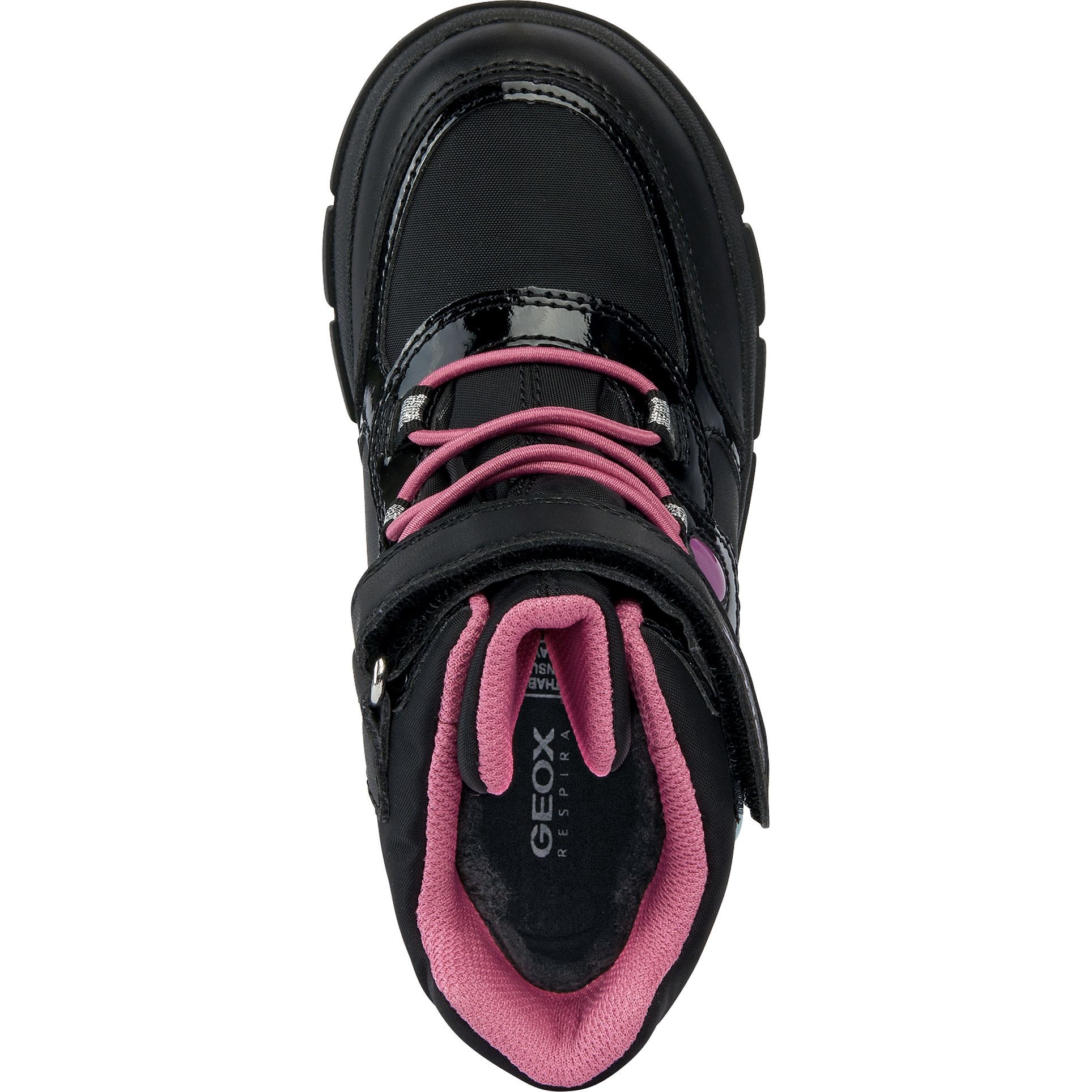 GEOX Aulinukai mergaitėms, Juoda, Willaboom booties 5