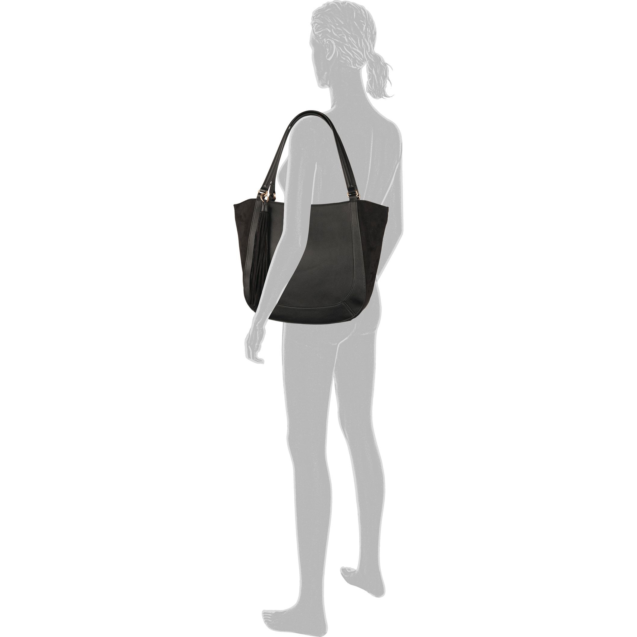 GABOR Rankinė, krepšys moterims, Juoda, Aki bag 4