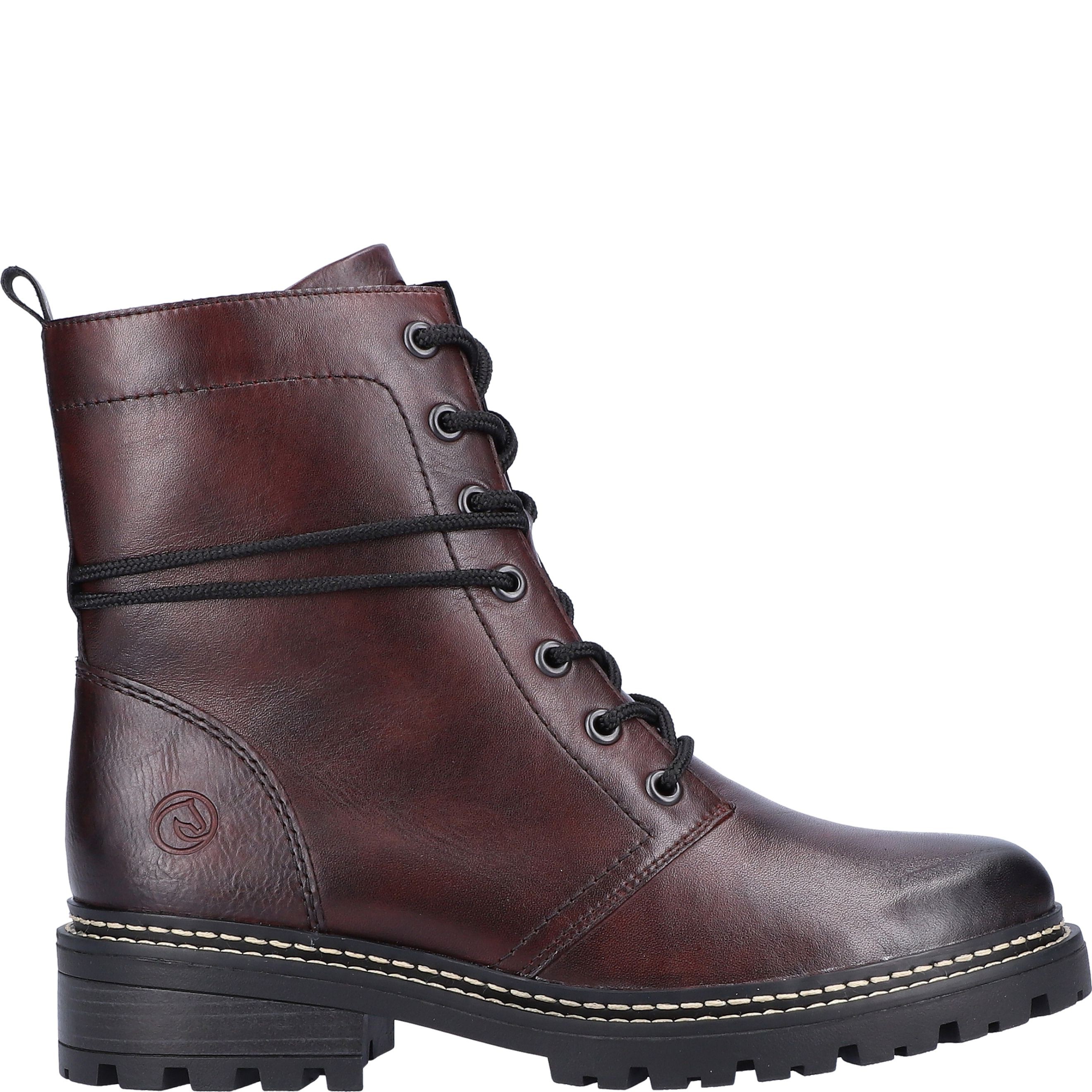 REMONTE Aulinukai moterims, Raudona, Ladies mid height boots 4