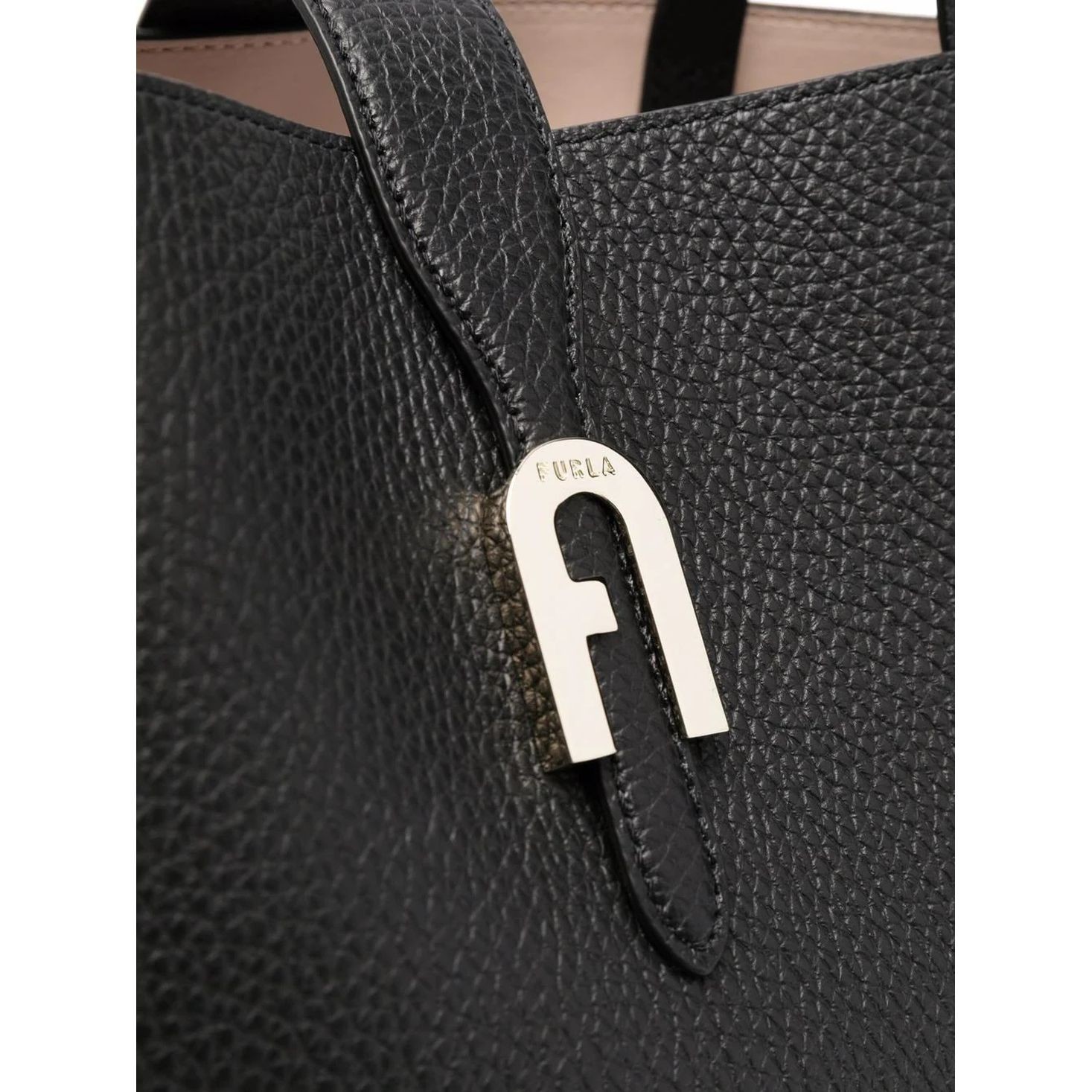 FURLA Pirkinių krepšys moterims, Juoda, Furla sofia L tote 4