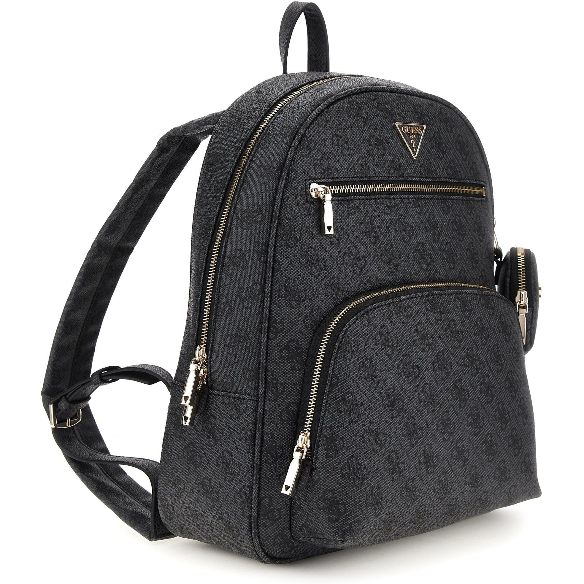 GUESS Kuprinė moterims, Pilka, Power Play Backpack 5