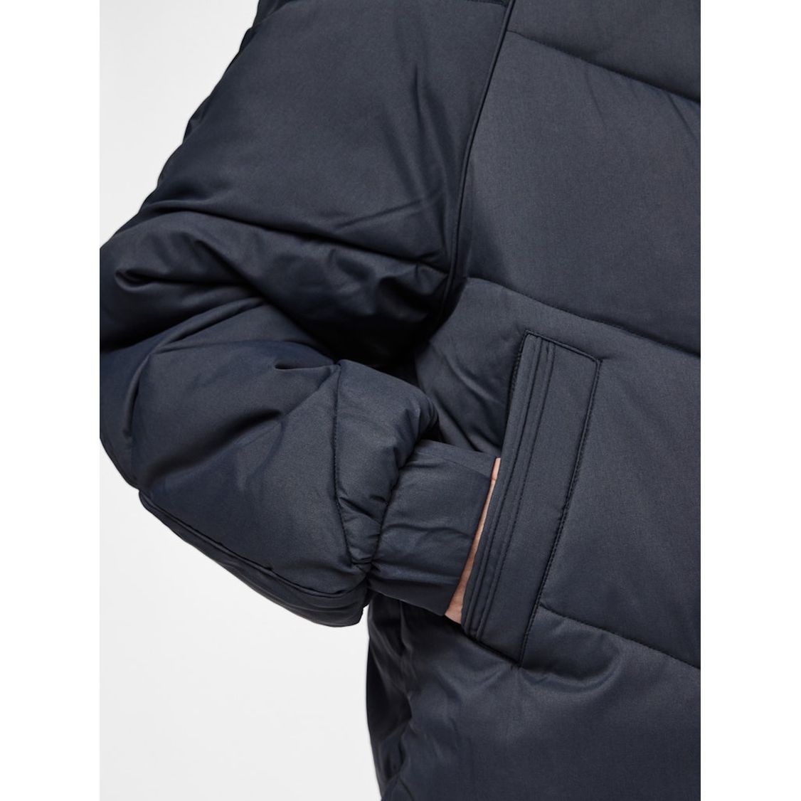 PIECES Pūkinis paltas moterims, Mėlyna, Nocelyn puffer jacket 7