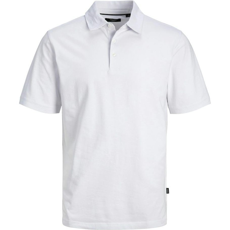 JACK & JONES Polo marškiniai ilgos rank. vyrams, Balta, Jprblaspencer polo long 1