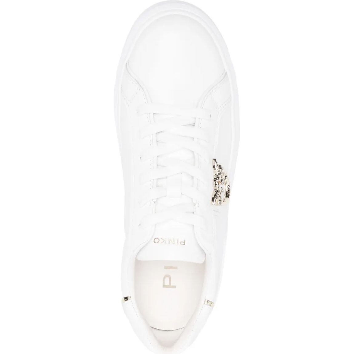 PINKO Laisvalaikio bateliai moterims, Balta, Yoko 01 - sneaker 4