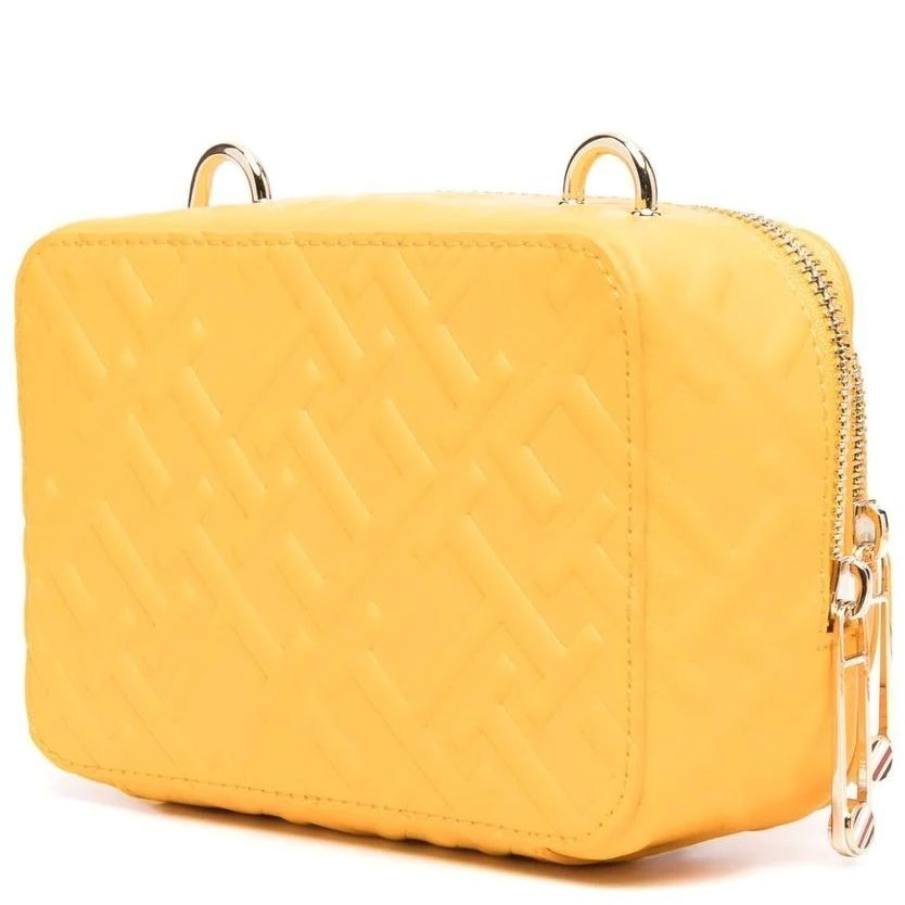 TOMMY HILFIGER Rankinė per petį moterims, Geltona, ICONIC CAMERA BAG MONO 2
