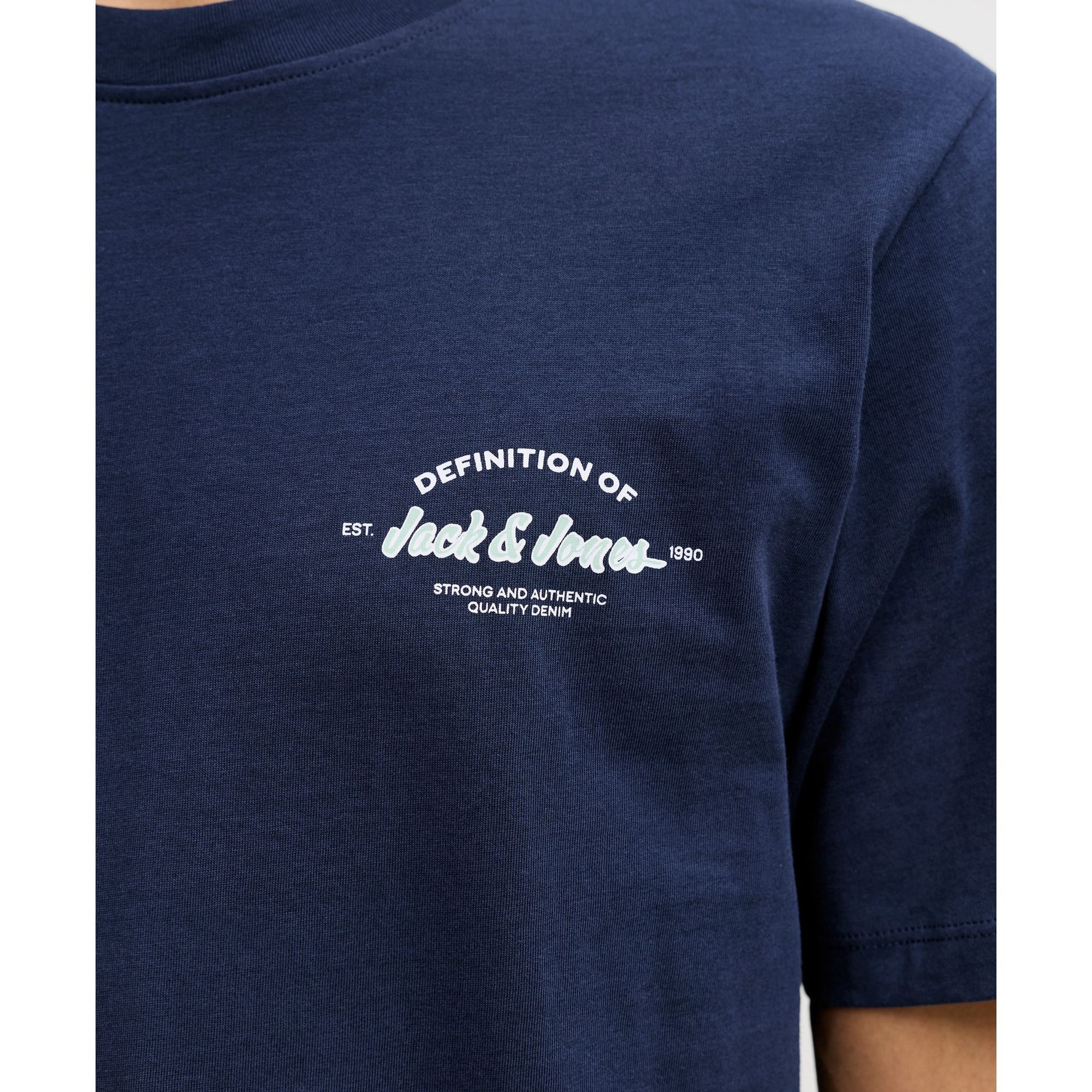 JACK & JONES Marškinėliai vyrams, Mėlyna, Brandon 4