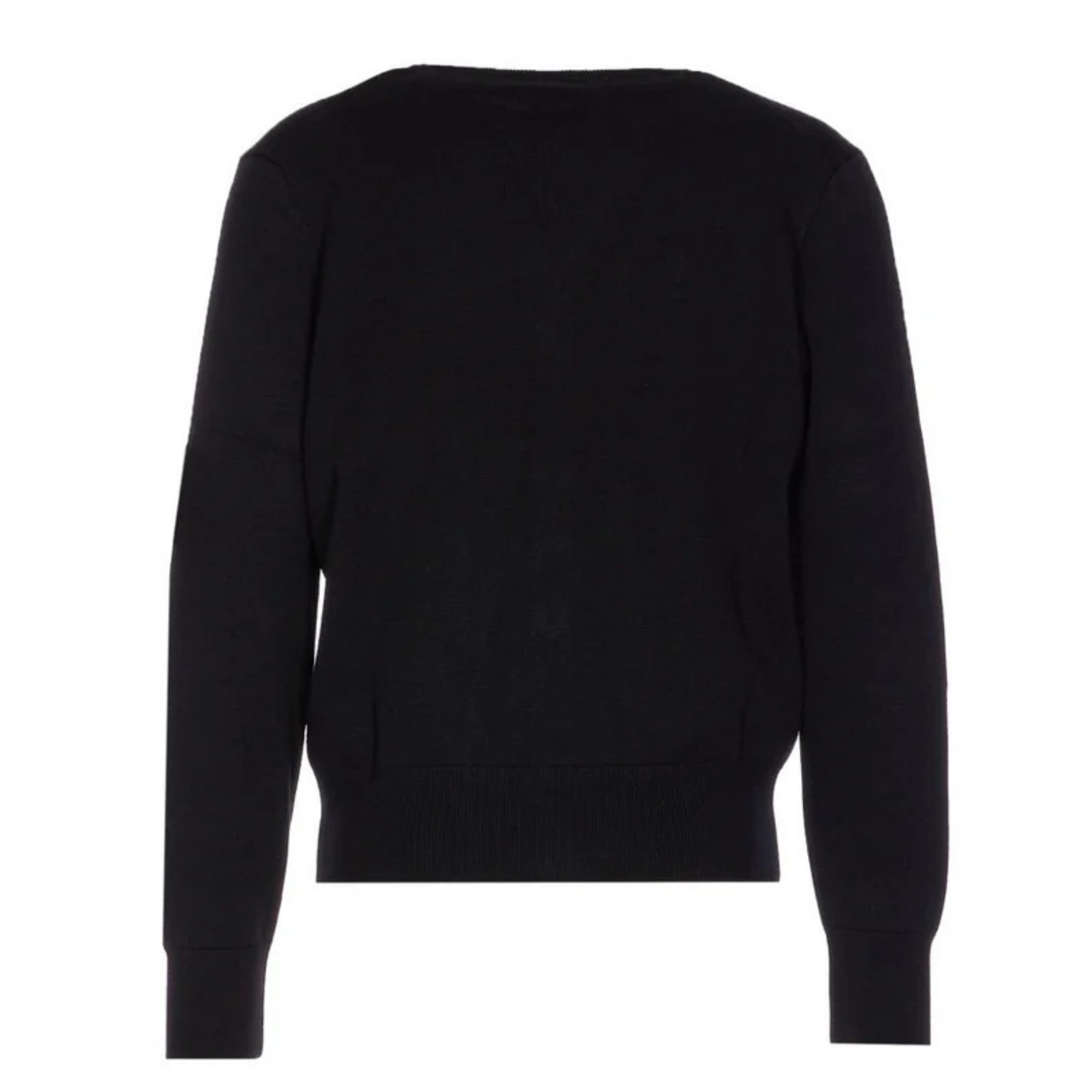 AMI PARIS Kardiganas vyrams, Juoda, Cardigan with contrasted 2