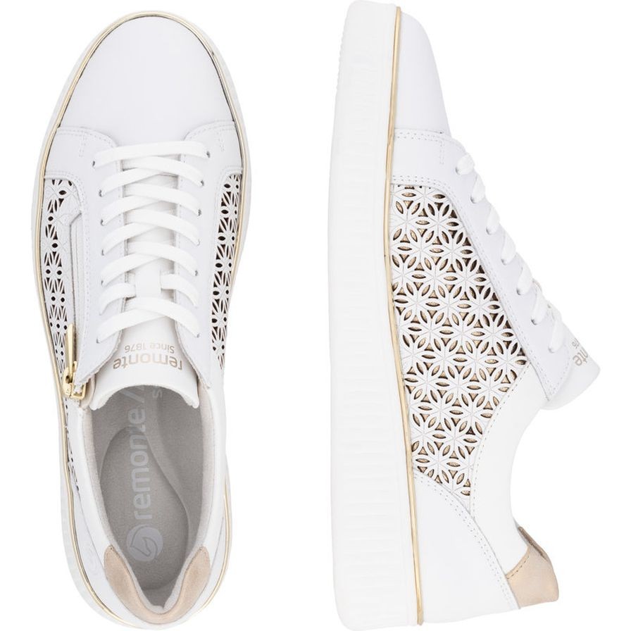 REMONTE Laisvalaikio bateliai moterims, Balta, Sneakers 9
