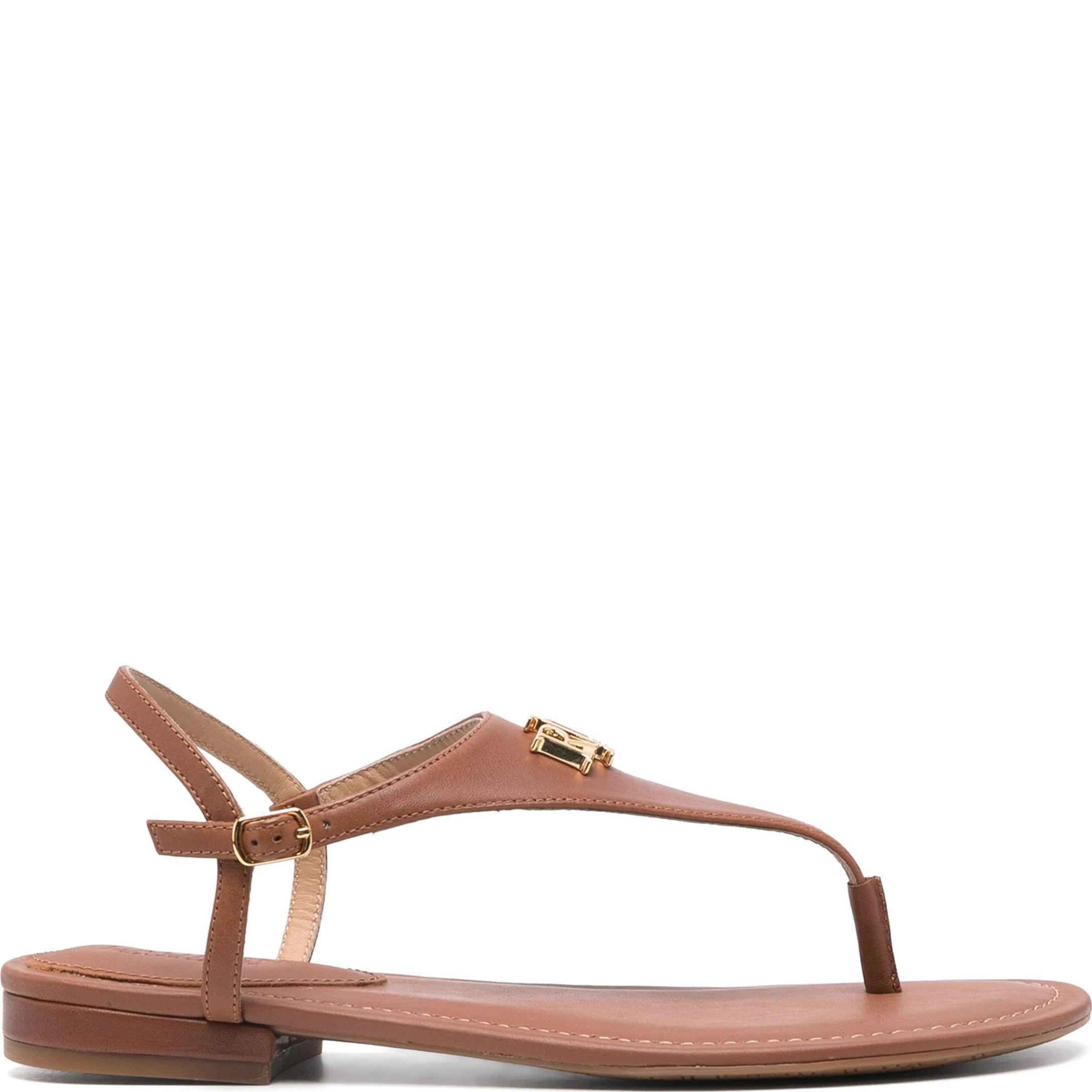 LAUREN RALPH LAUREN Basutės moterims, Smėlio, Ellington sandals 2