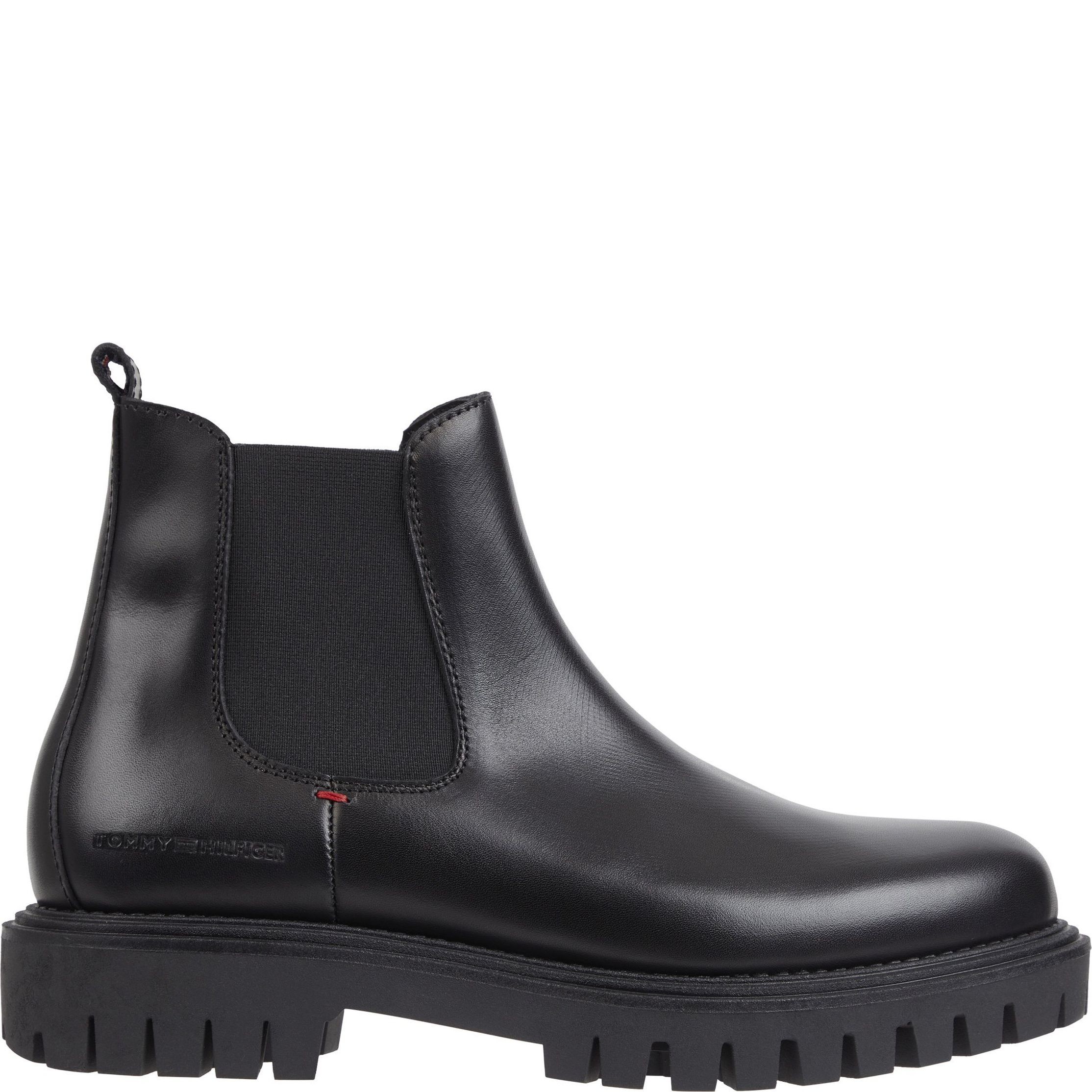 TOMMY HILFIGER Aulinukai vyrams, Juoda, Premium casual chunky booties 2