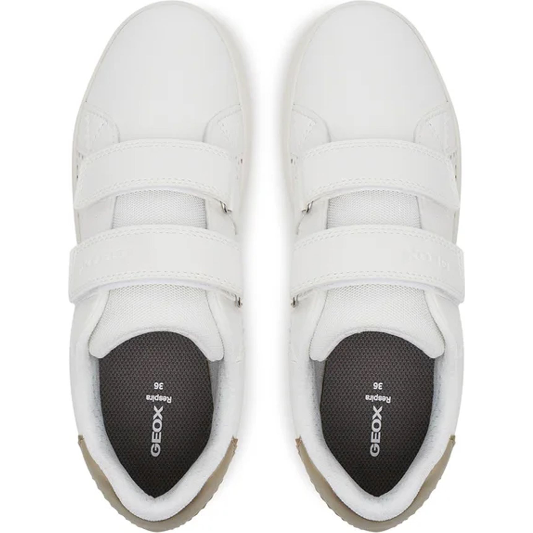GEOX Laisvalaikio bateliai mergaitėms, Balta, Eclyper leisure 4