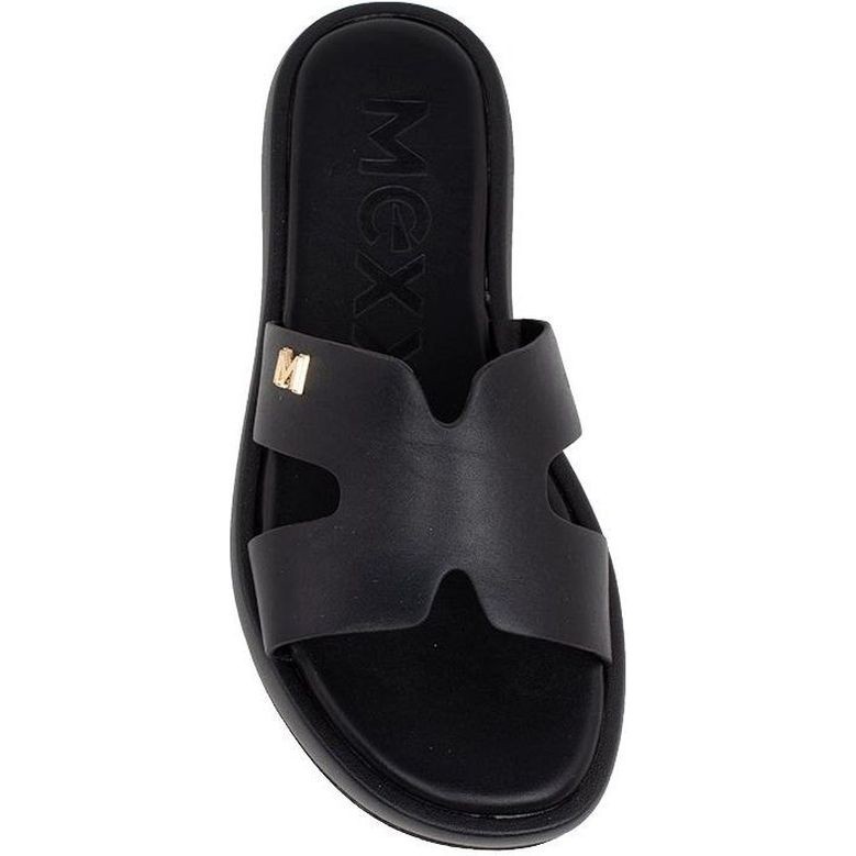 MEXX Šlepetės moterims, Juoda, Lotus Slippers 3