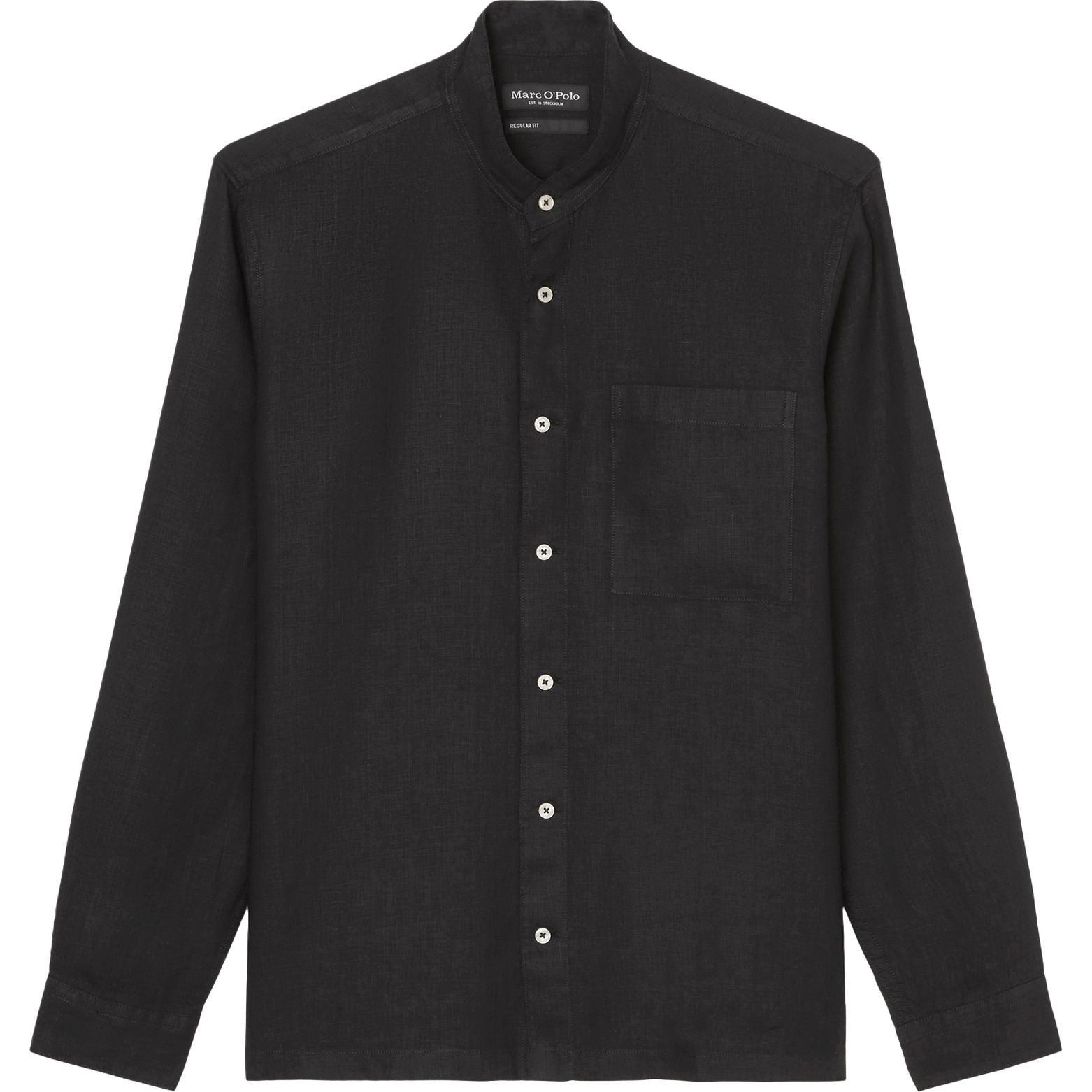 MARC O'POLO Marškiniai vyrams, Juoda