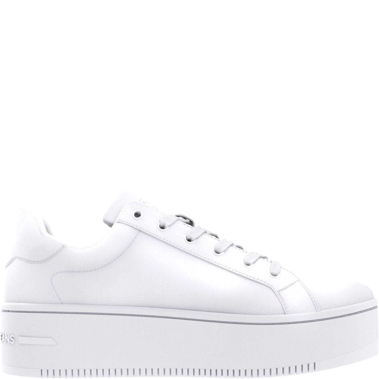 TOMMY JEANS Laisvalaikio bateliai moterims, Balta, Flatform leisure 5