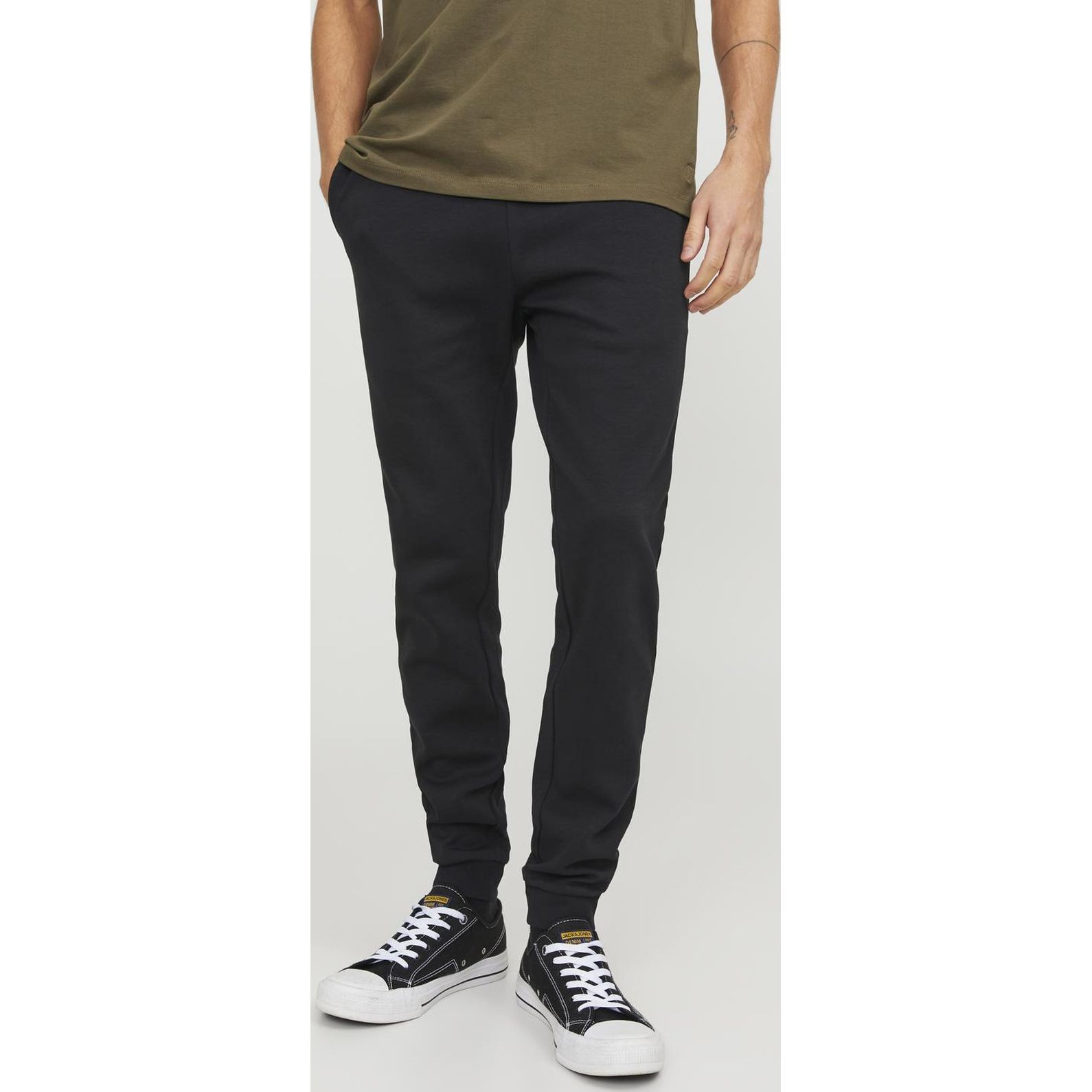 JACK & JONES Kelnės vyrams, Juoda, Kelnės 3
