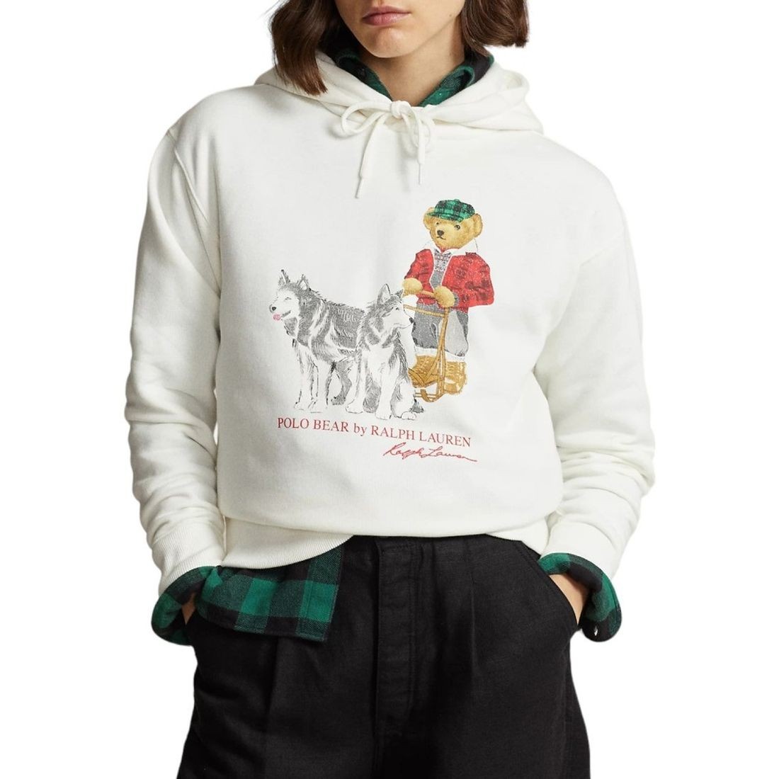 POLO RALPH LAUREN Sportinis nertinis moterims, Balta, Long sleeve sweatshirt 2