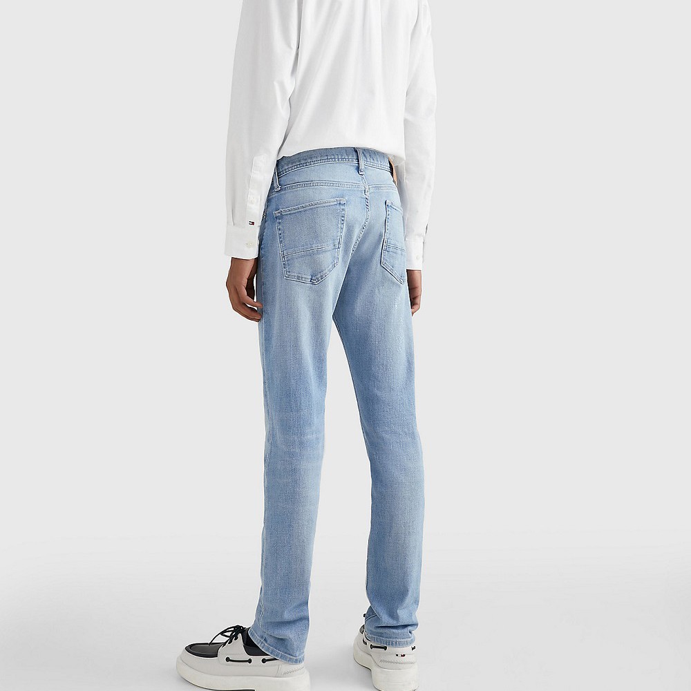 TOMMY HILFIGER Aptempti džinsai vyrams, Mėlyna, Slim bleecker pstr emmet 3