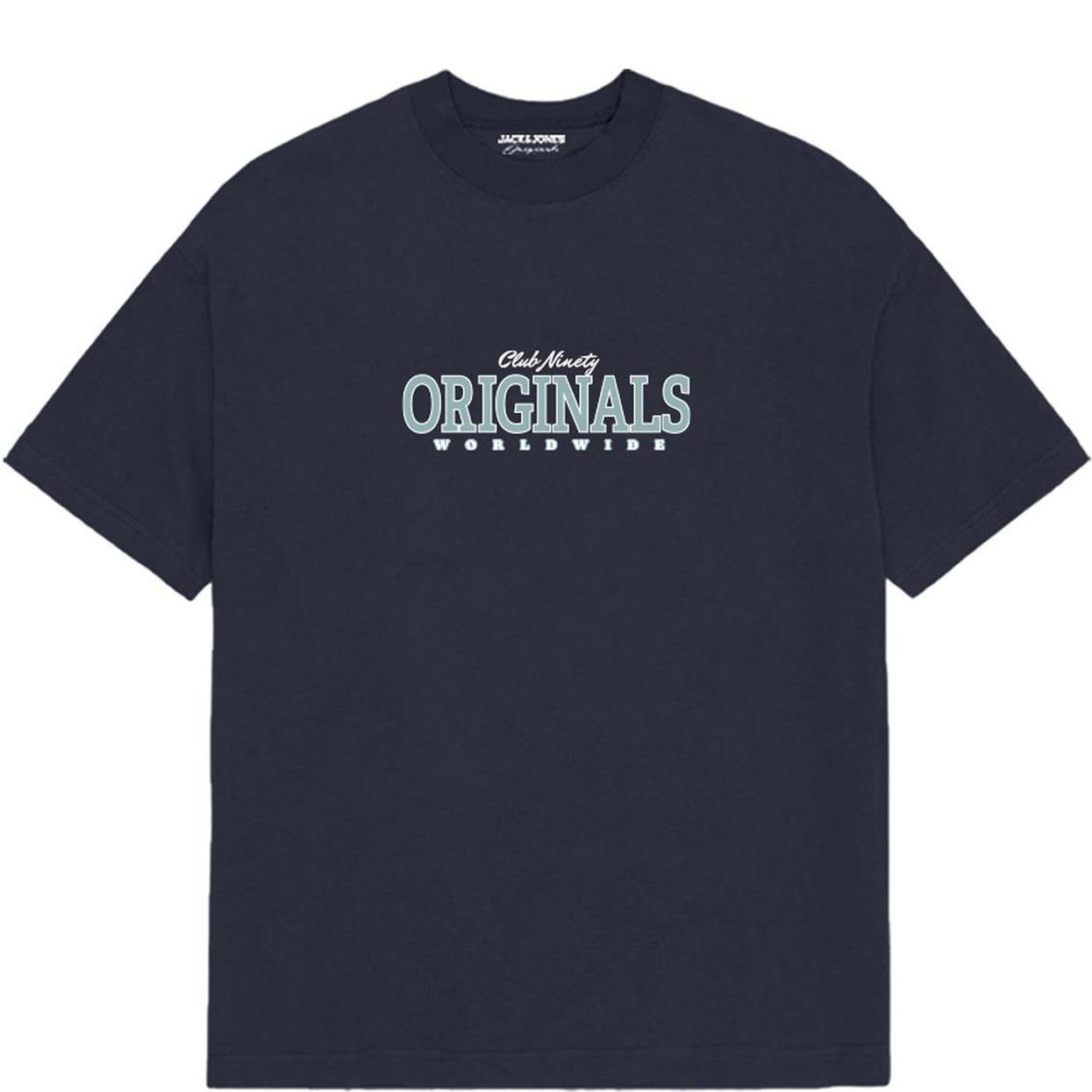 JACK & JONES Marškinėliai vyrams, Mėlyna, JORSTAR TEE SS CREW 1