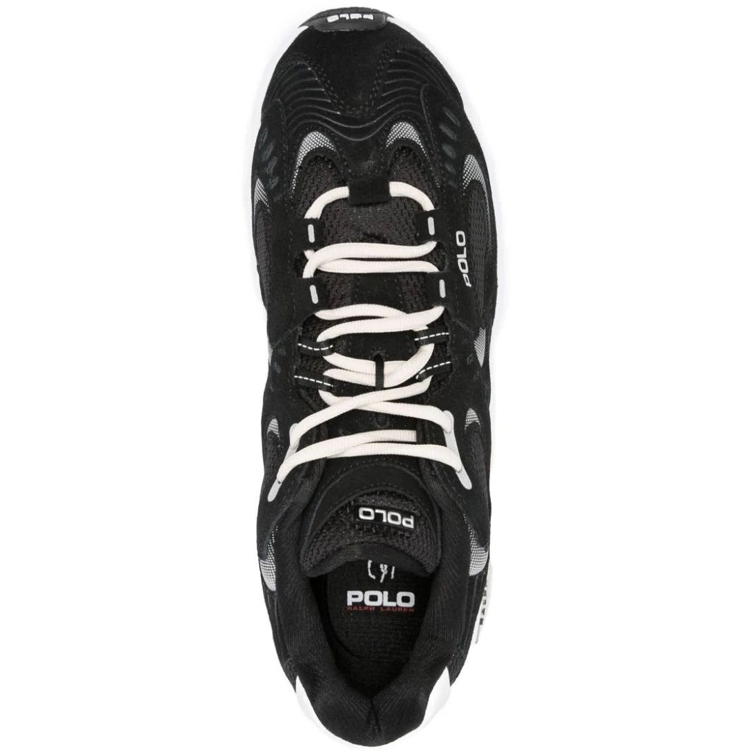 POLO RALPH LAUREN Sportiniai bateliai vyrams, Juoda, Low top lace sneakers 4