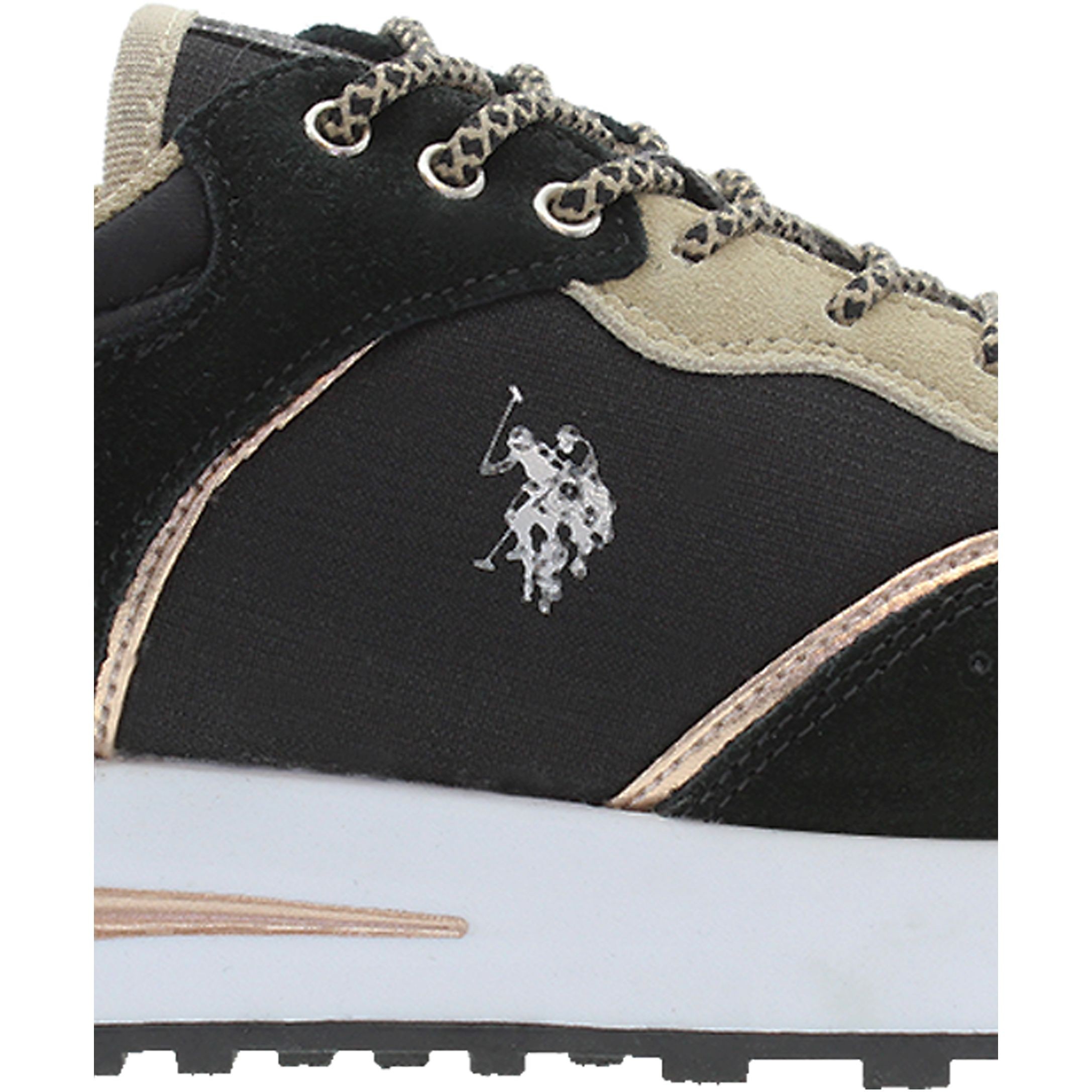 U.S.POLO Sportiniai bateliai moterims, Juoda, SPORT SHOE 8