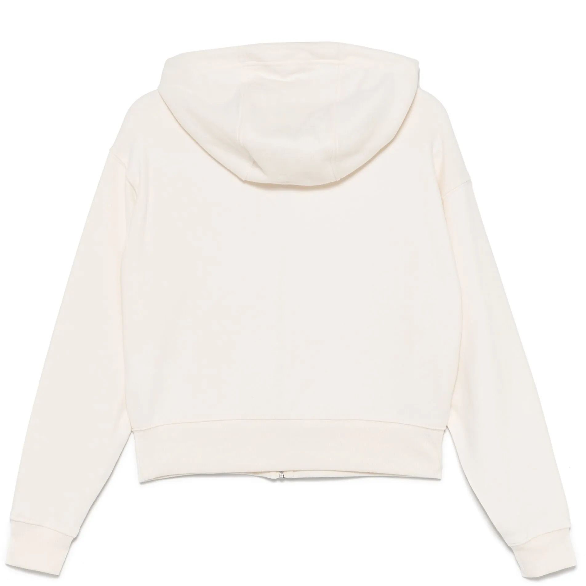 DKNY Džemperis moterims, Smėlio, Zip front hoodie 2