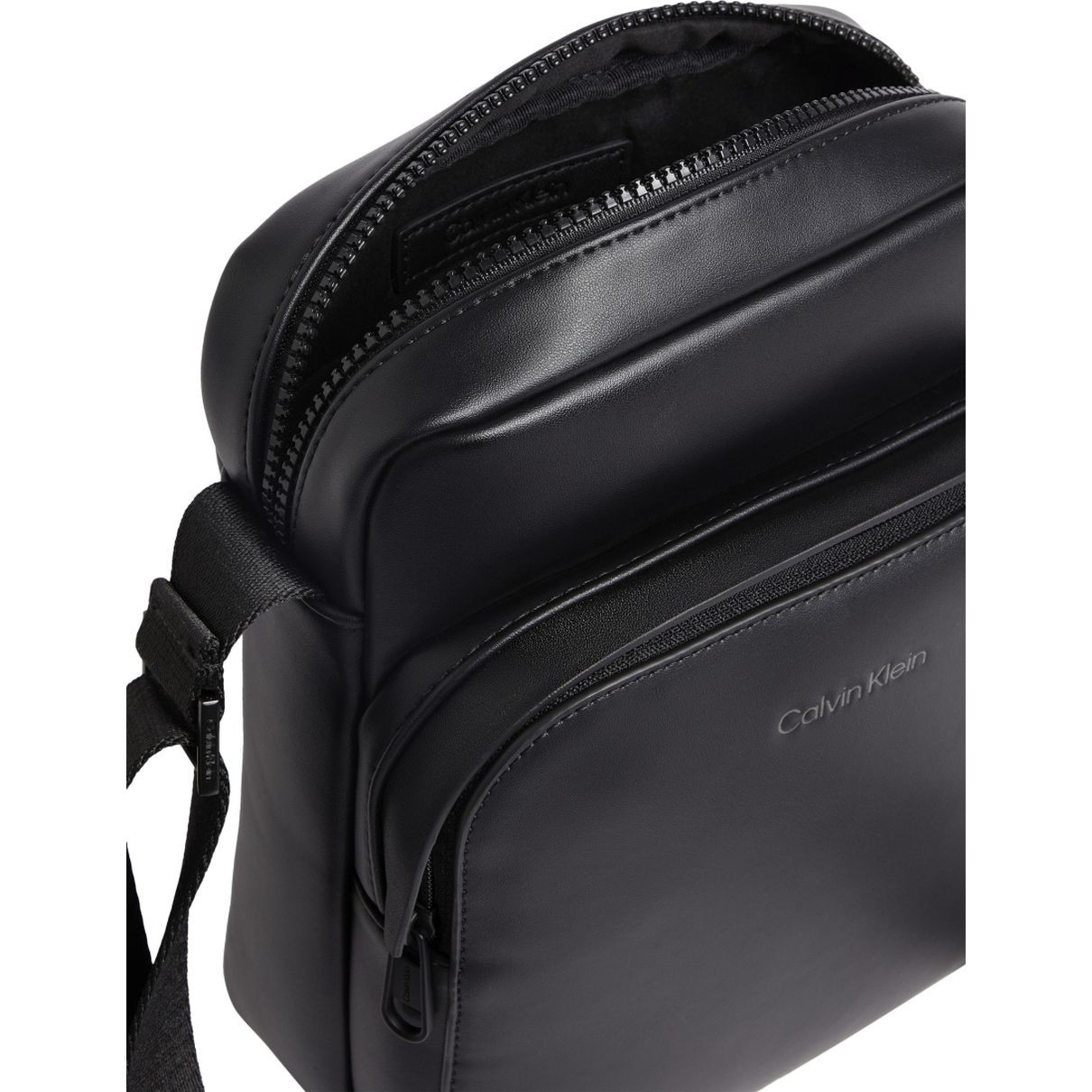 CALVIN KLEIN Rankinė per petį vyrams, Juoda, Must reporter 3