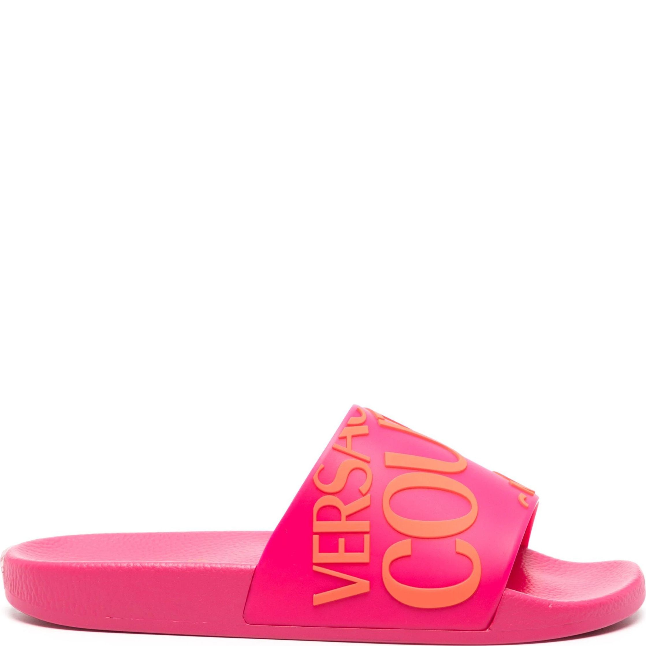 VERSACE JEANS CUTURE Šlepetės moterims, Rožinė, Fondo ShellySlippers 2